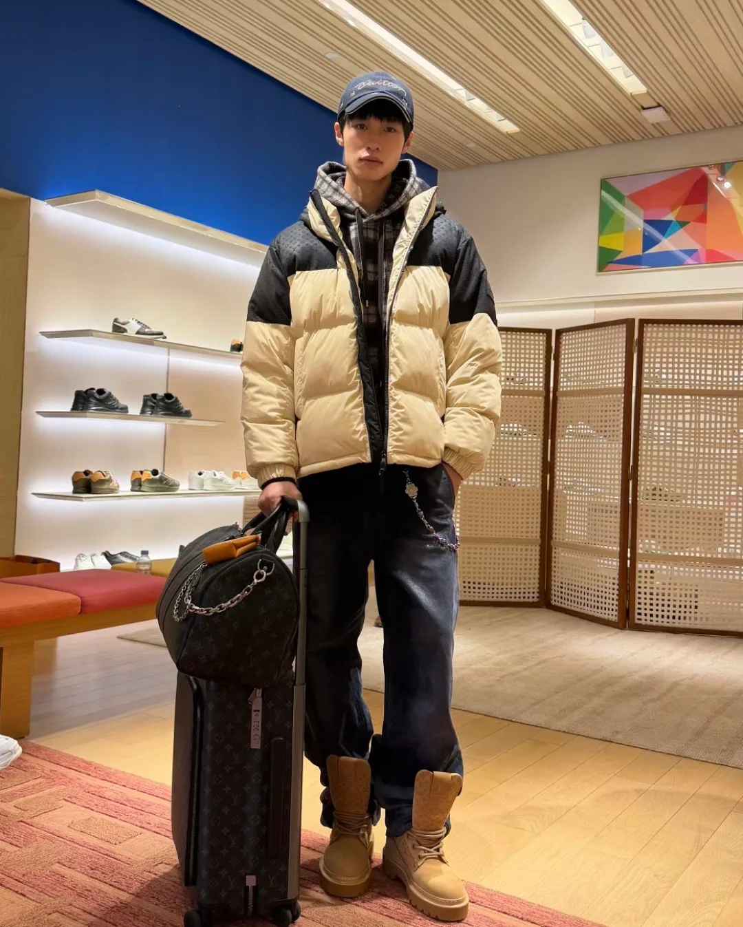 Куртки И Пуховики Мужские Louis Vuitton 5414679