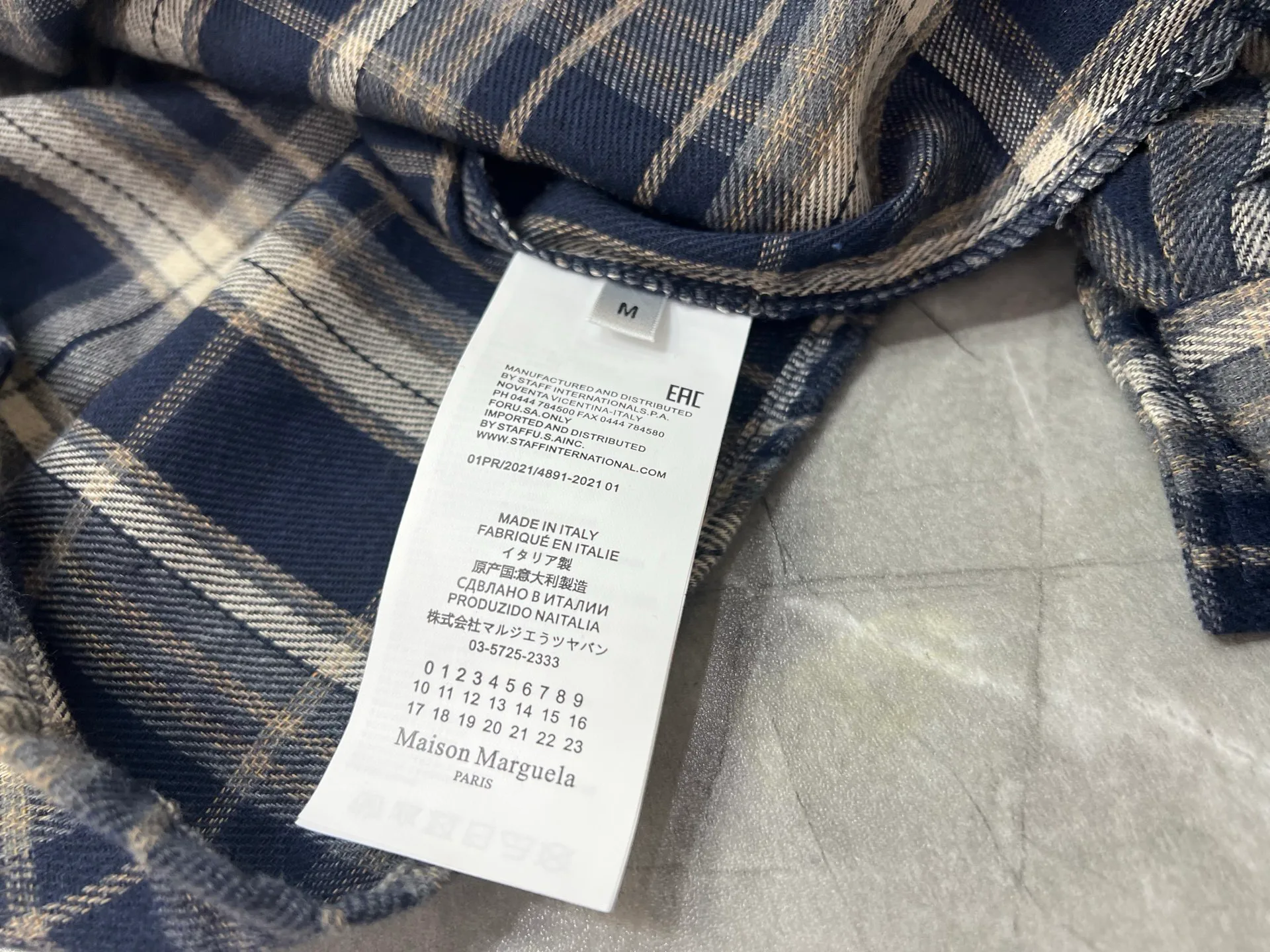 Рубашки Мужские Maison Margiela 18599398