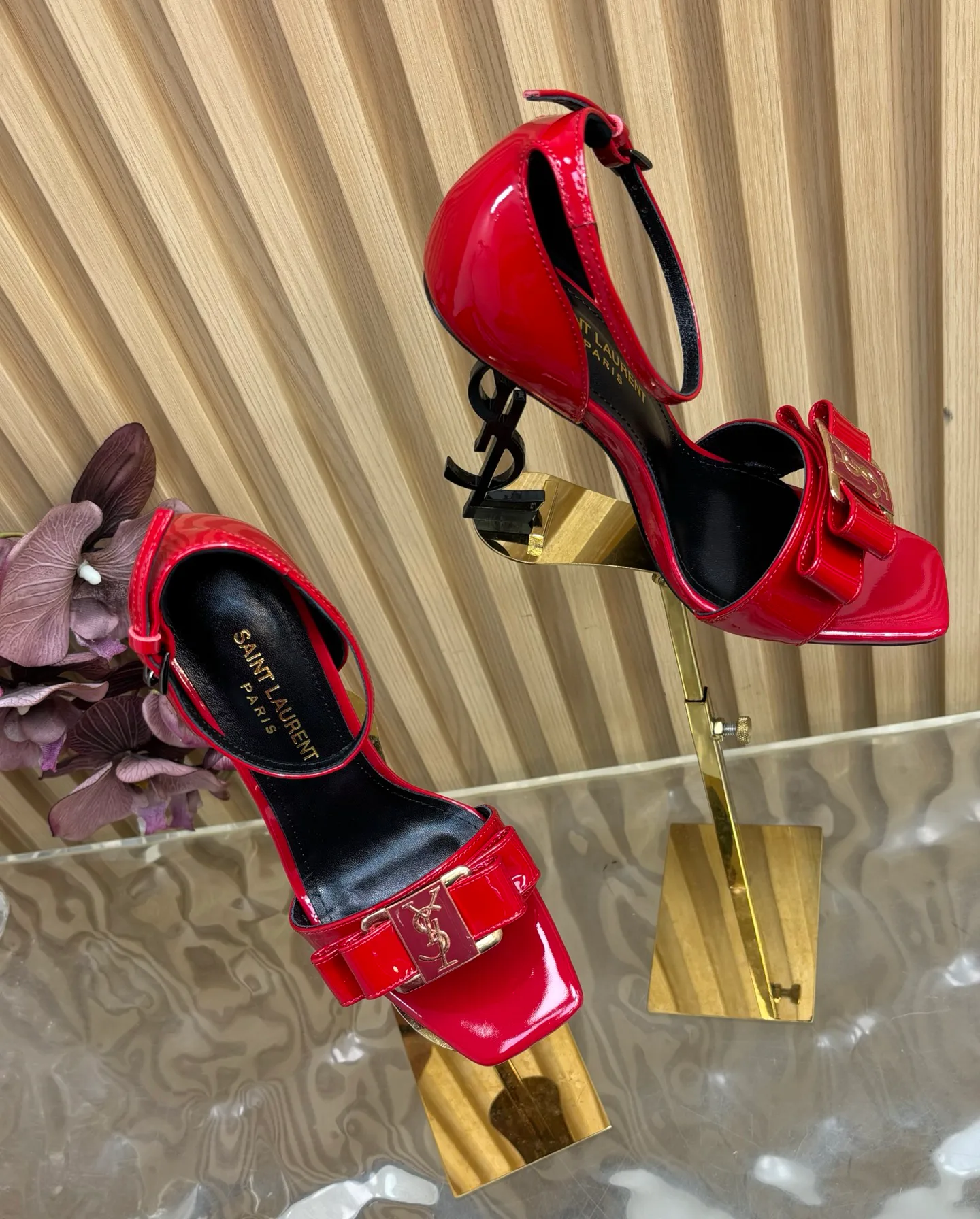 Босоножки Женские Saint Laurent 11490720