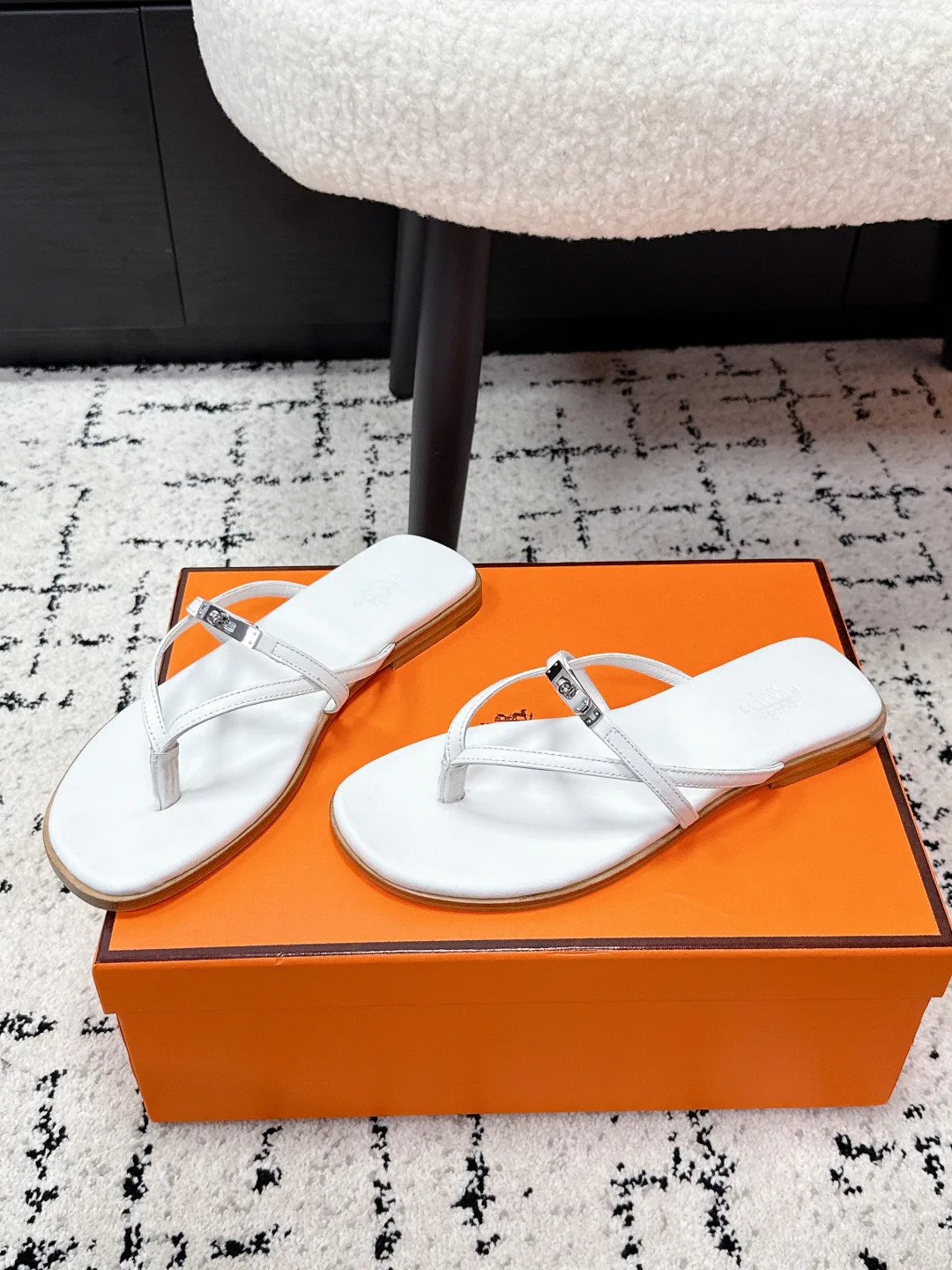 Шлепанцы Женские Hermes 11237982