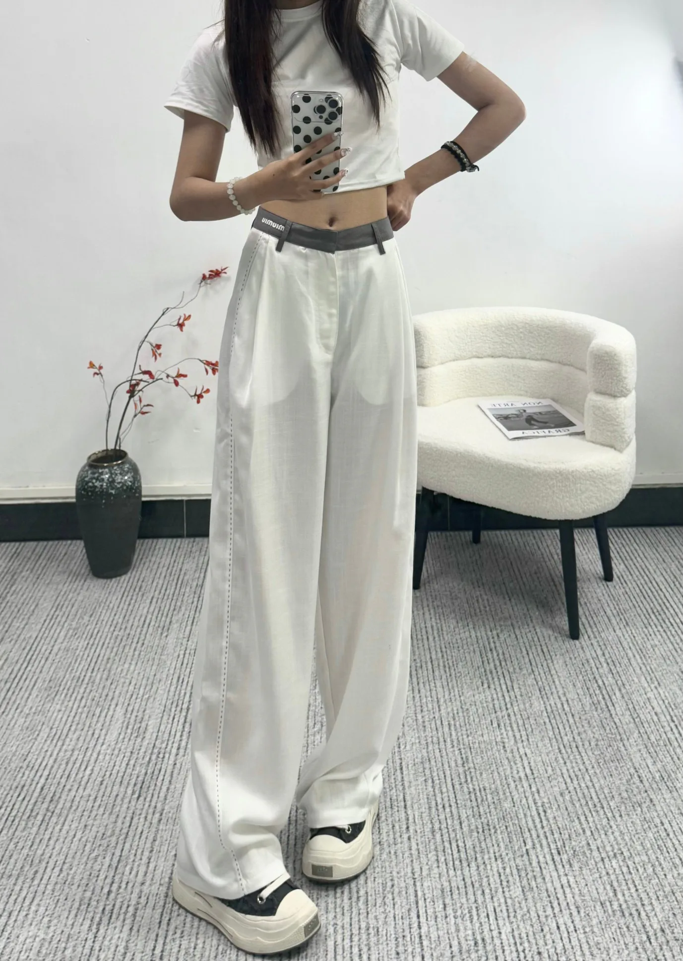 Брюки Женские Miu Miu 12766041