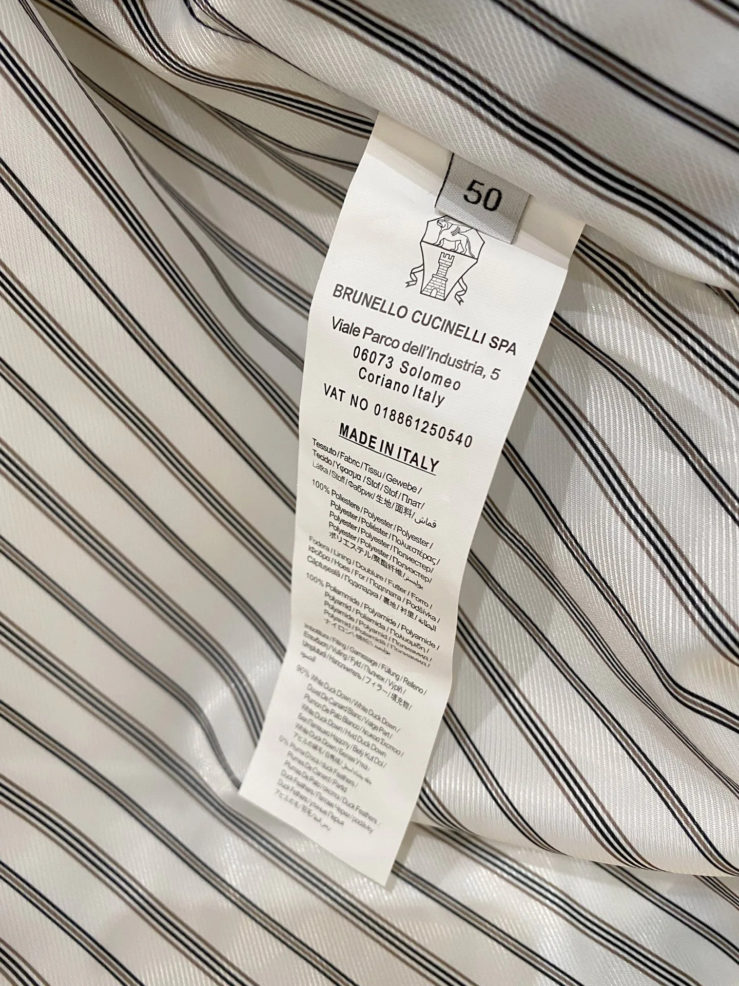 Куртки И Пуховики Мужские Brunello Cucinelli 470284