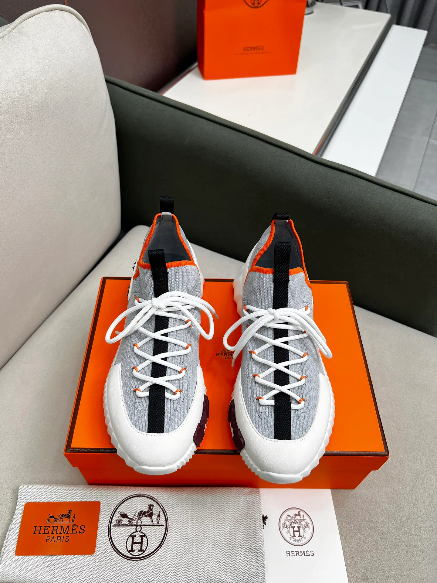 Кроссовки Женские Hermes 2628127