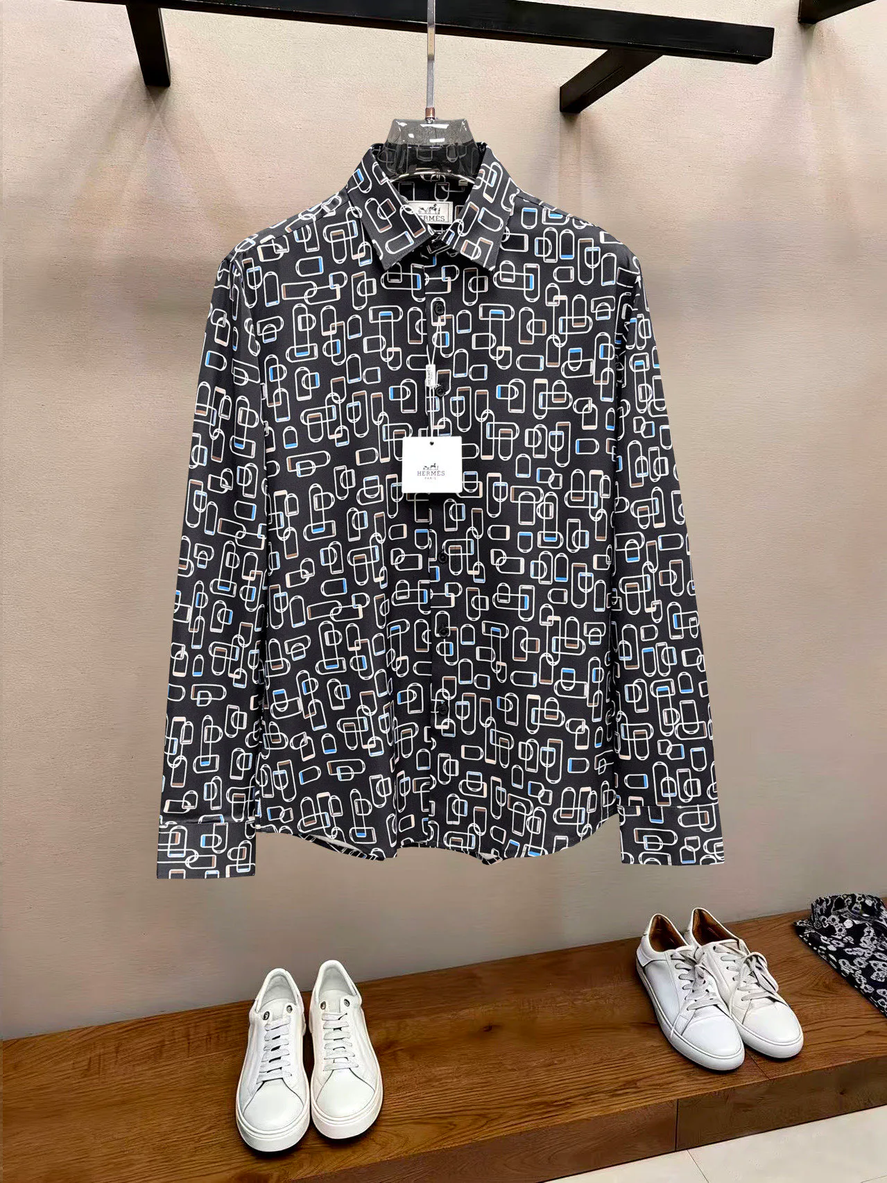 Рубашки Мужские Hermes 13327552