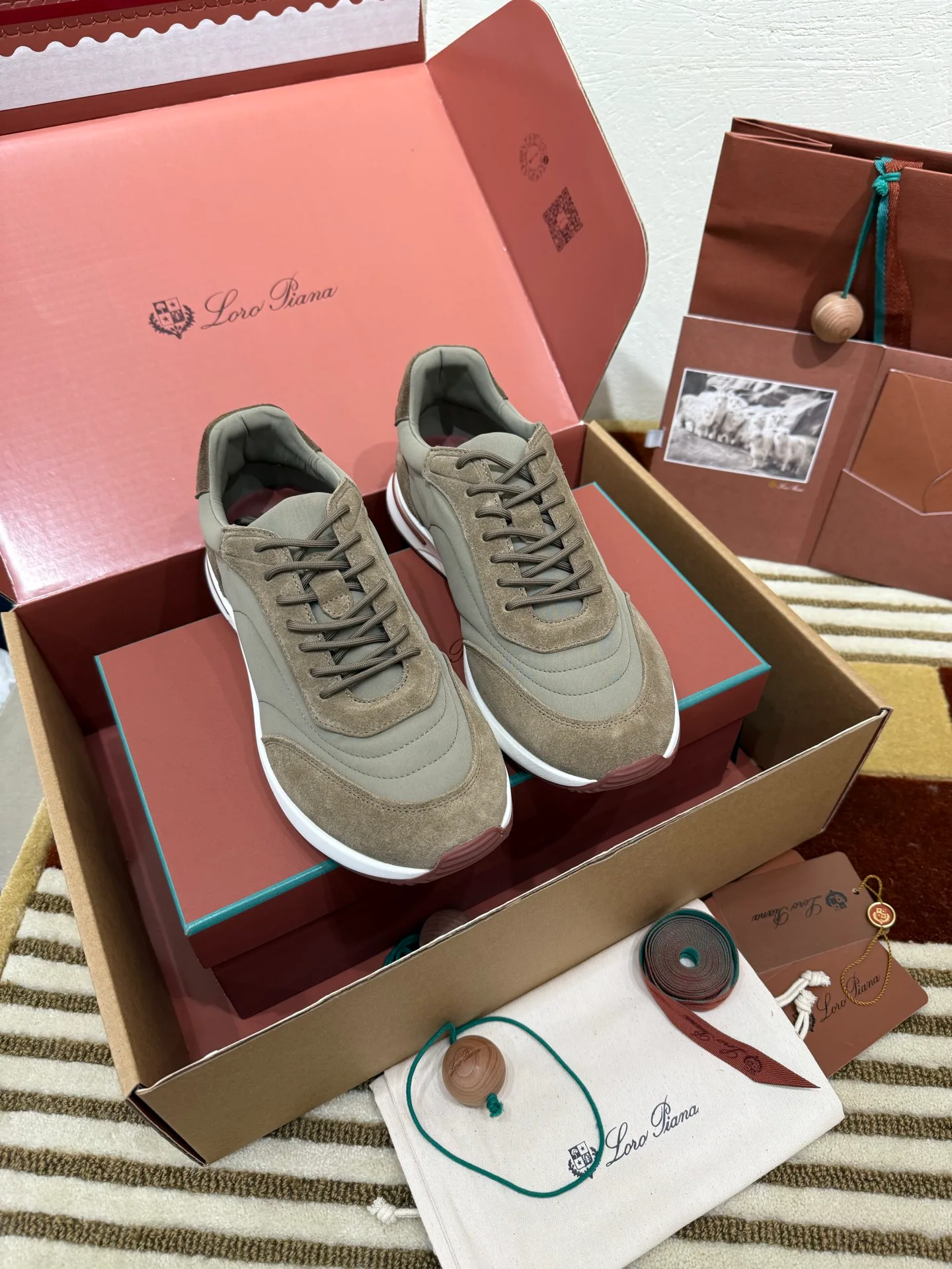 Кроссовки Мужские Loro Piana 11643452