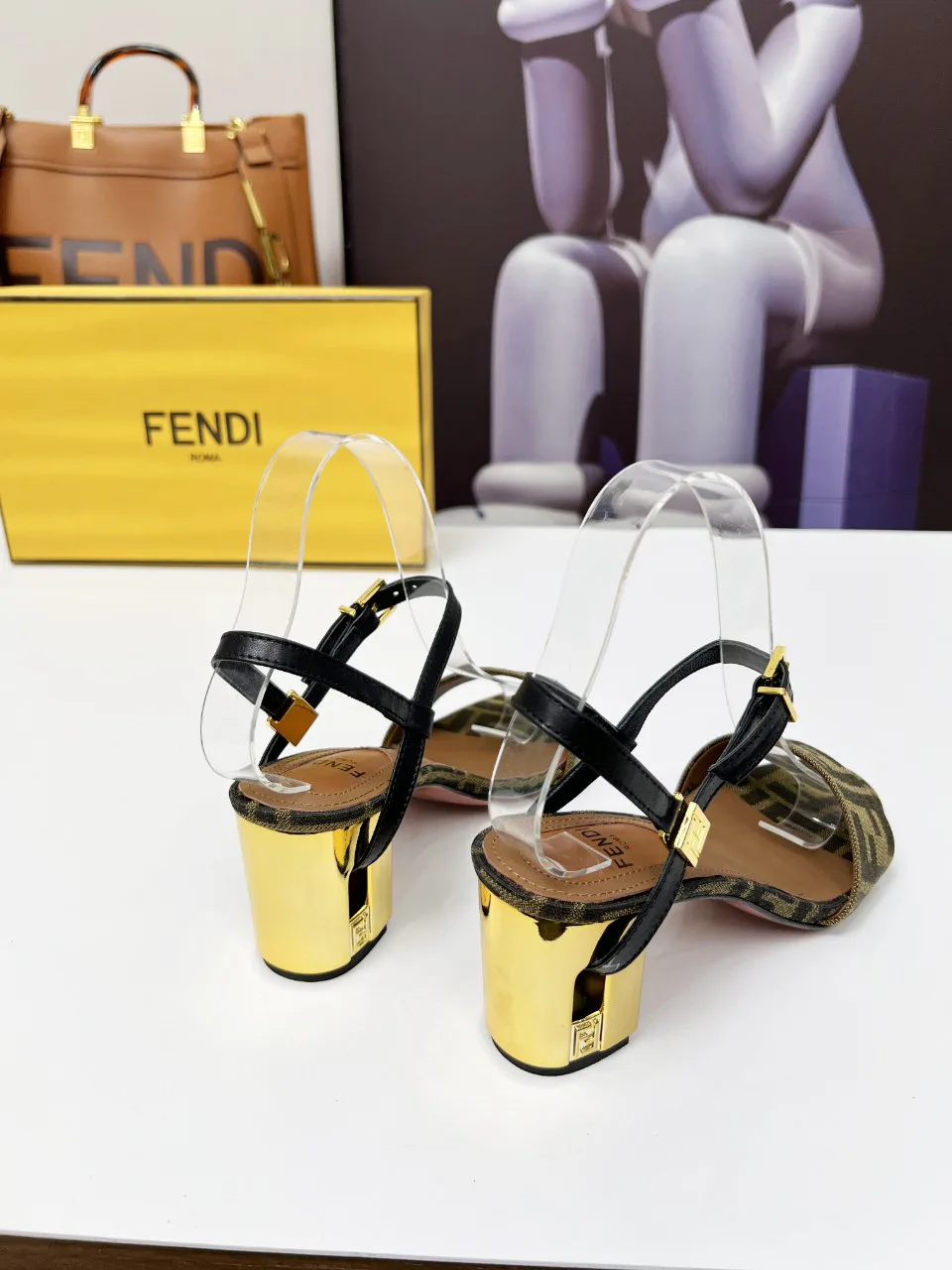 Босоножки Женские Fendi 31866