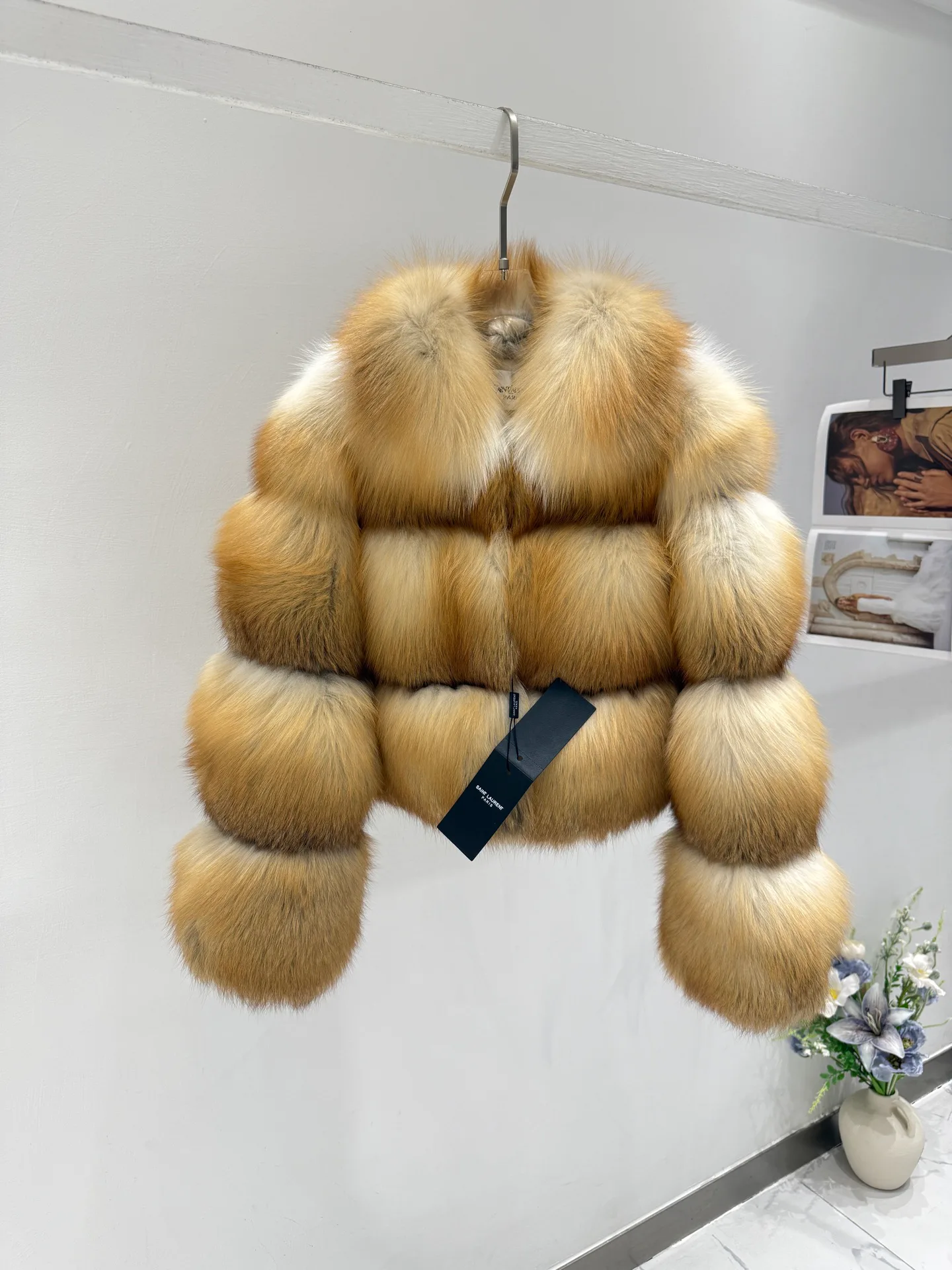 Шубы Женские Saint Laurent 18395986