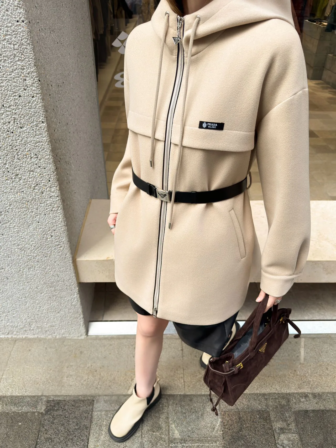Куртки И Пуховики Женские Prada 550459