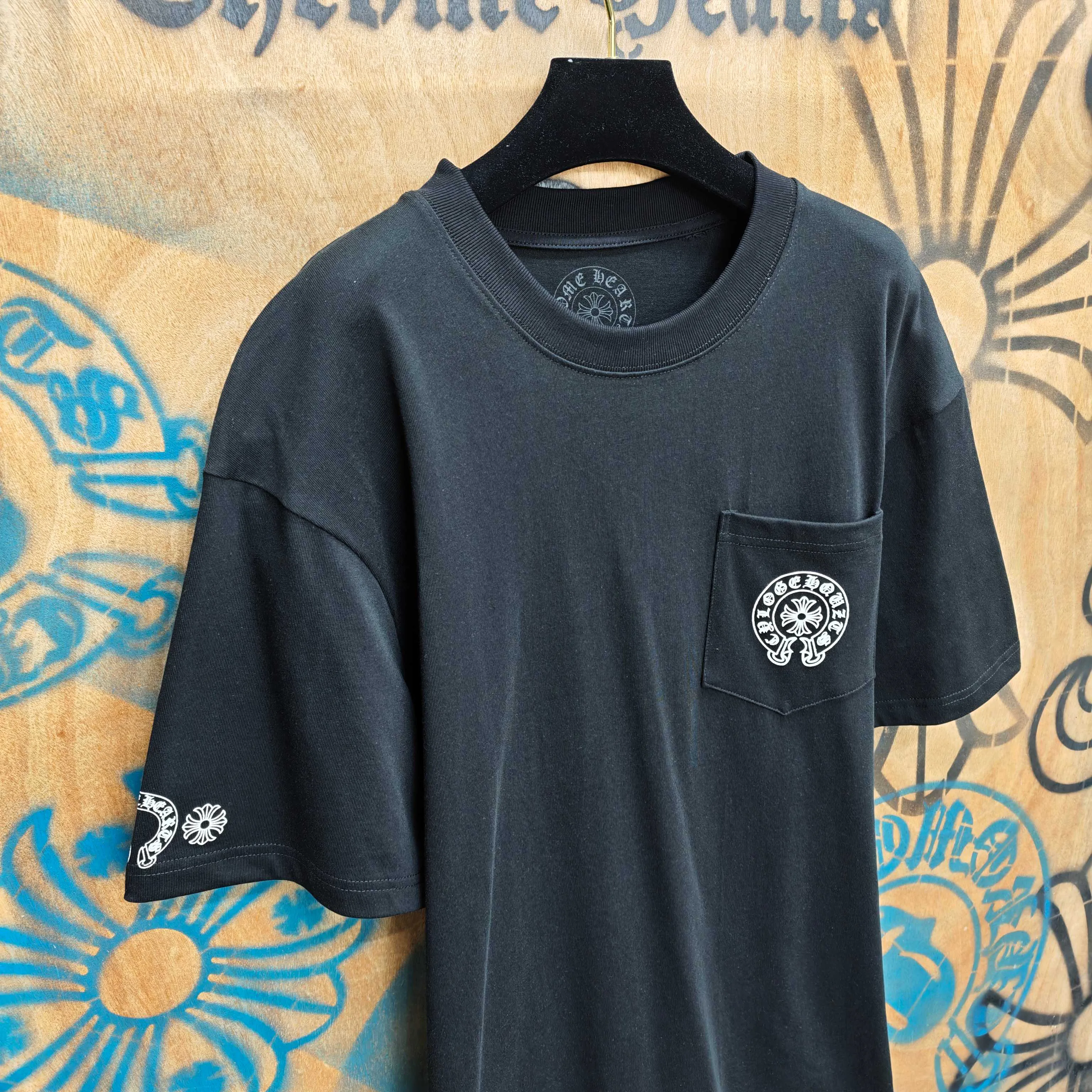 Лонгсливы Мужские Chrome Hearts 12315823