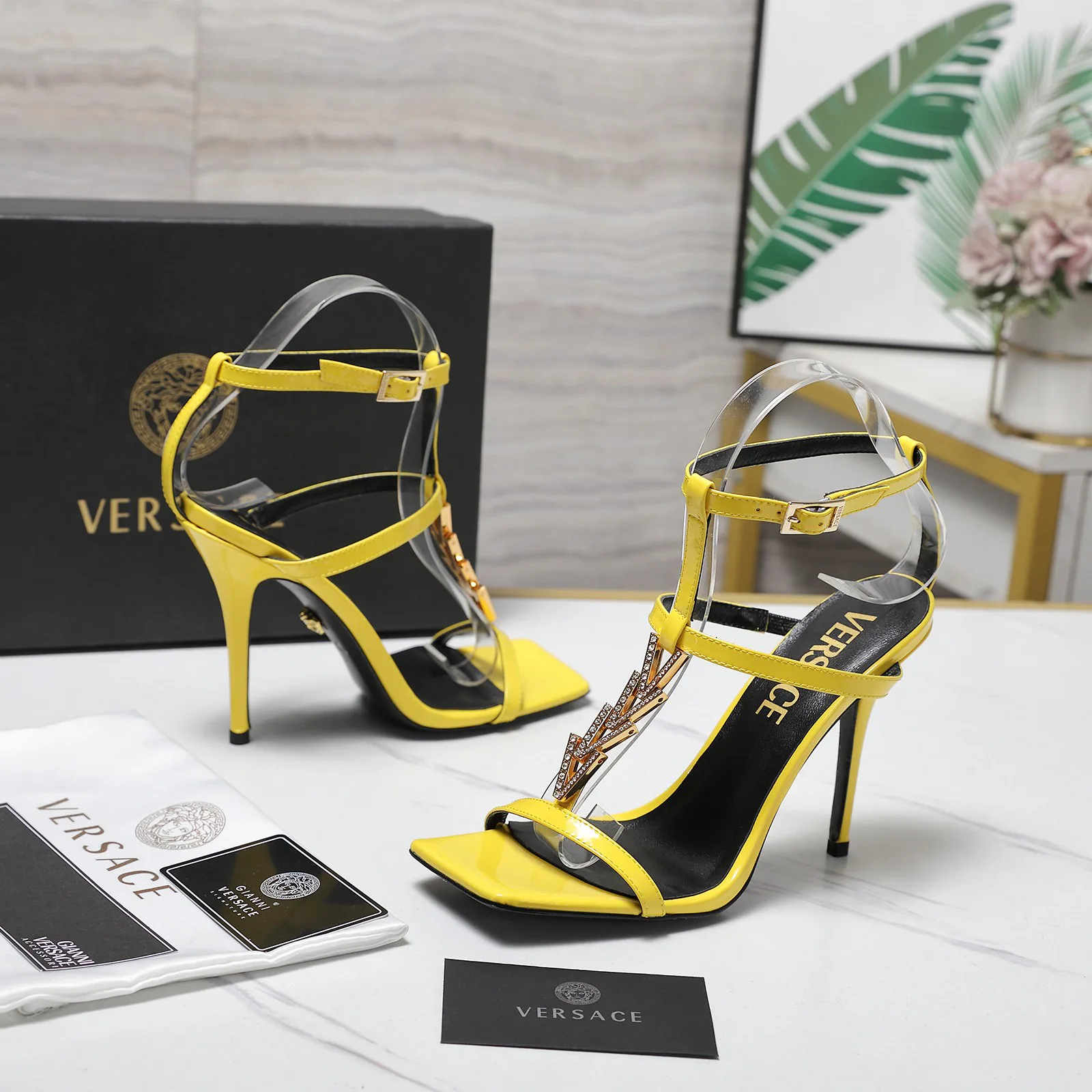 Босоножки Женские Versace 1262709