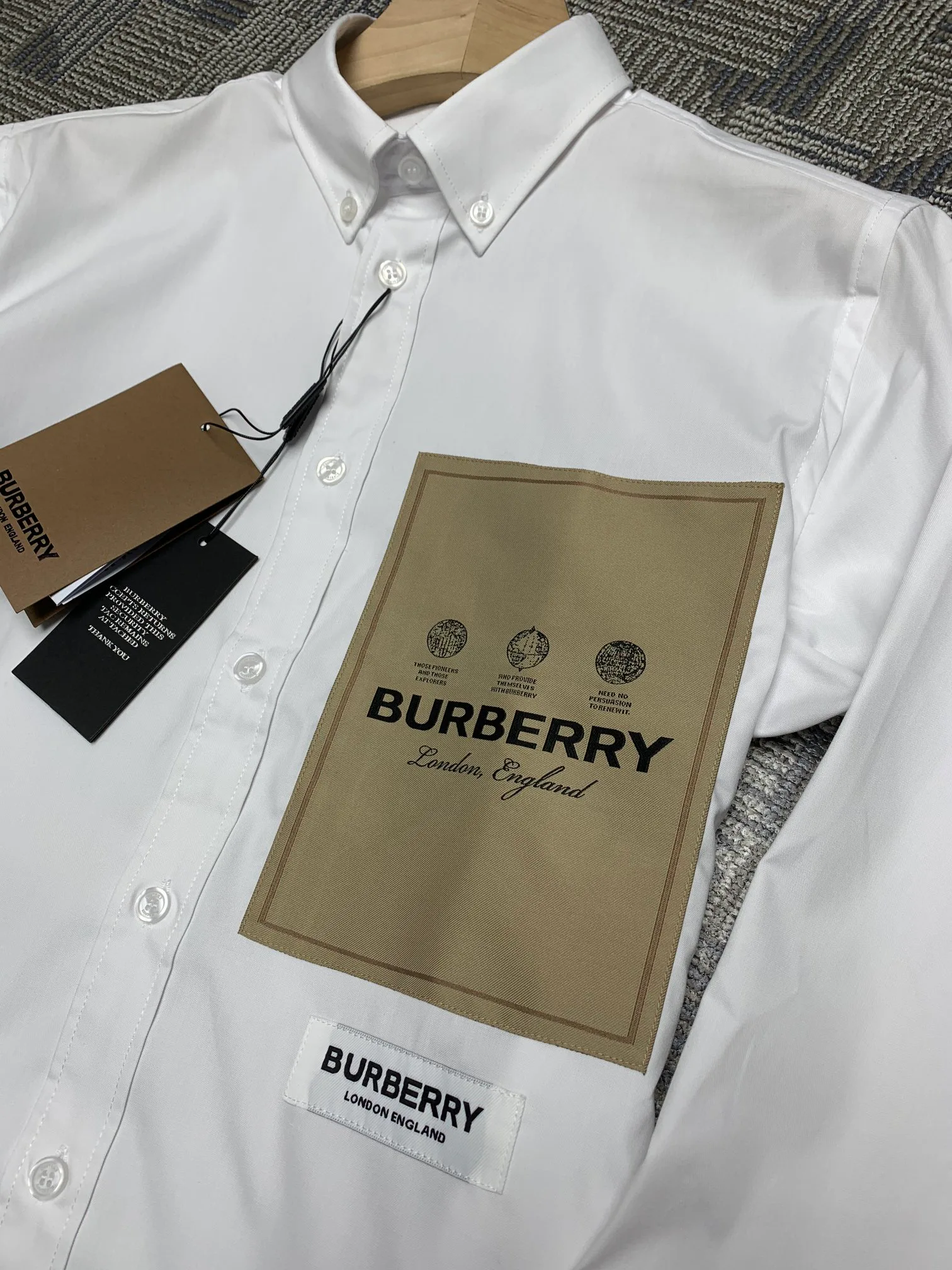 Рубашки Мужские Burberry 17967417