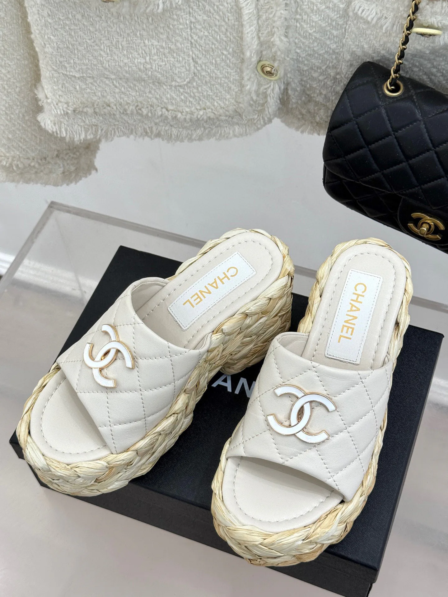 Босоножки Женские Chanel 14375