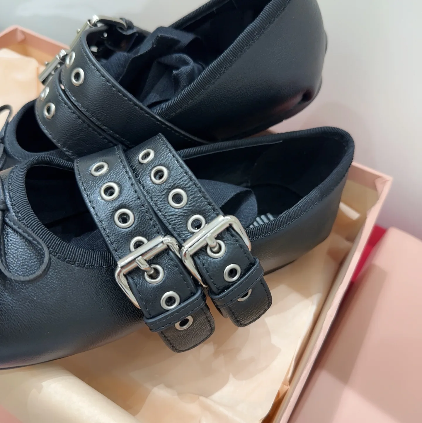 Балетки Женские Miu Miu 13453757