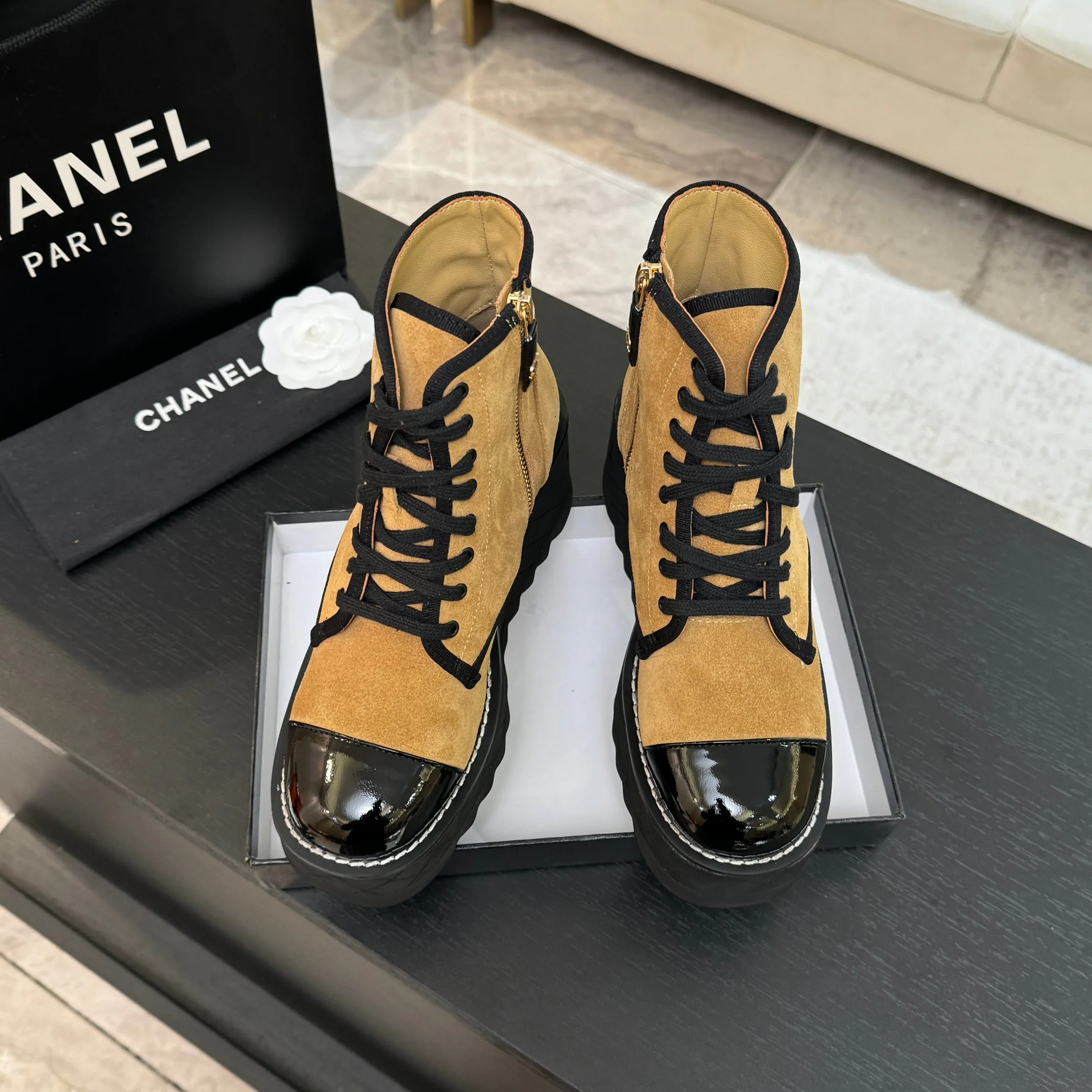 Ботинки Женские Chanel 137071