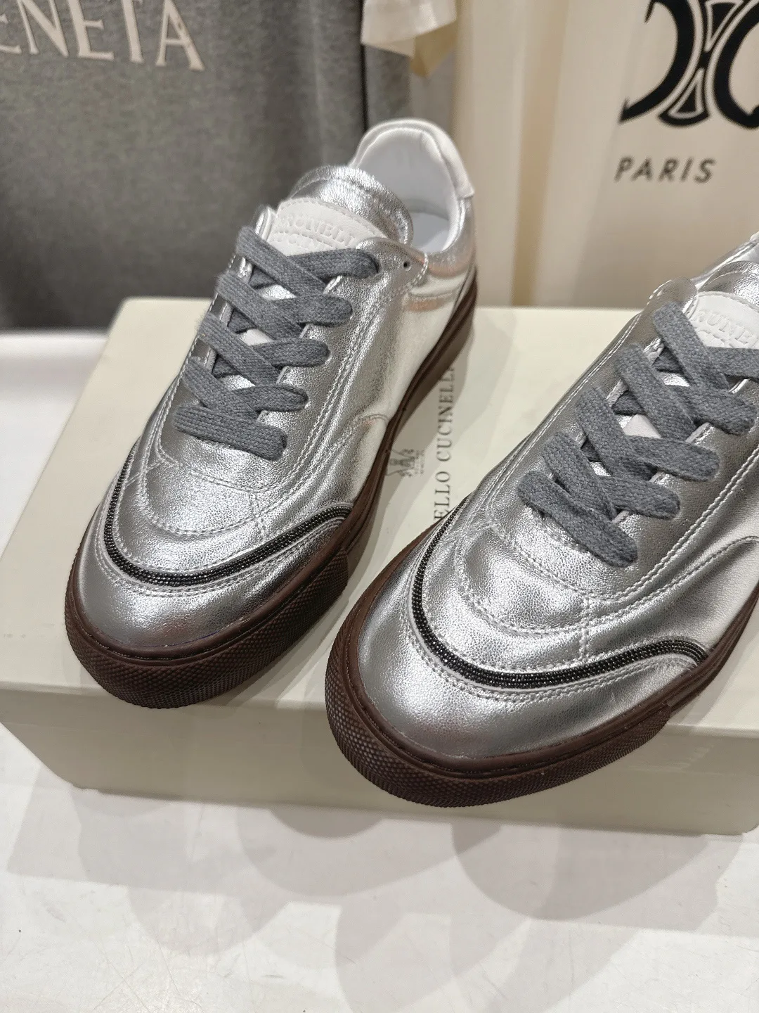 Кеды Женские Brunello Cucinelli 10845771