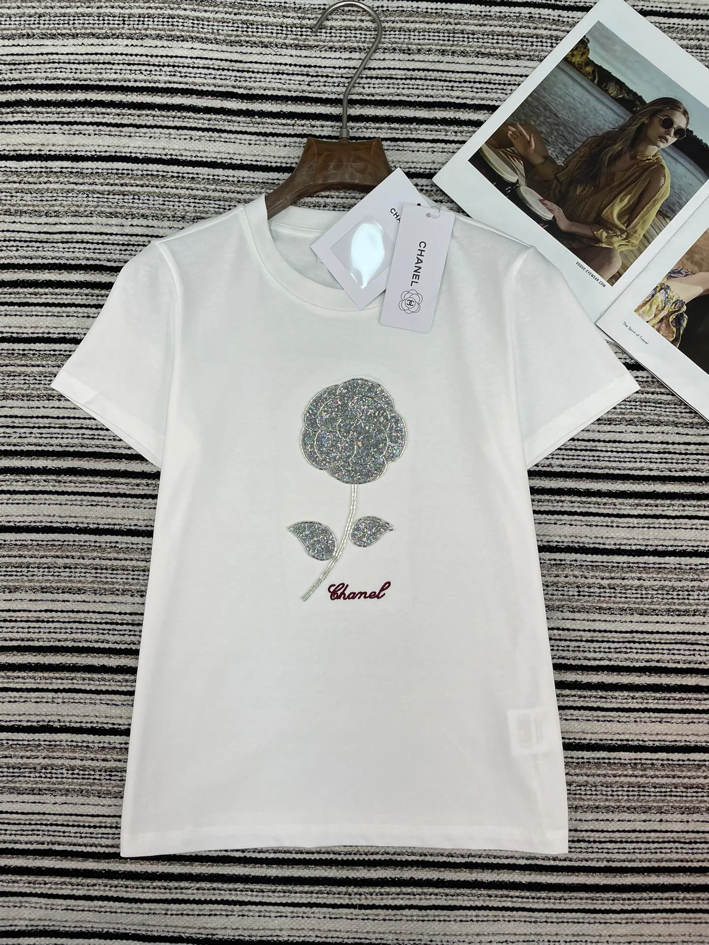 Футболки Женские Chanel 5895940