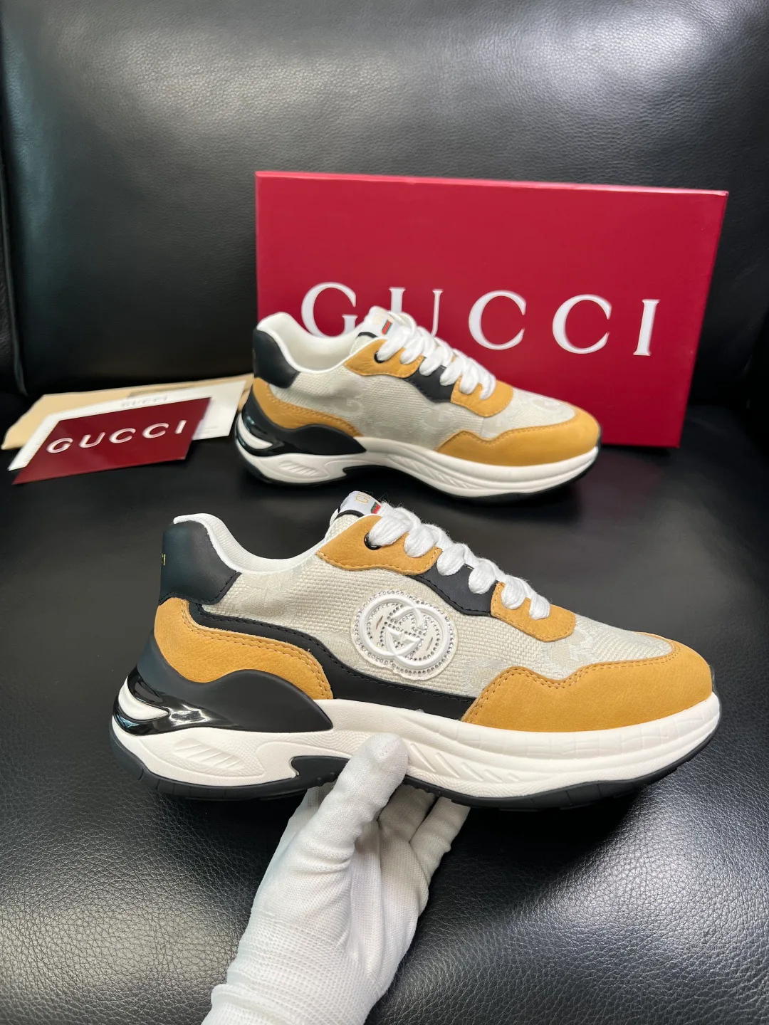 Кроссовки Женские Gucci 982807