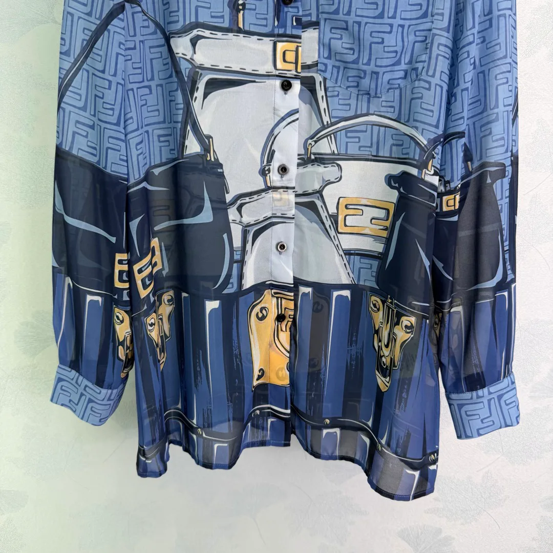 Рубашки Женские Fendi 11952341