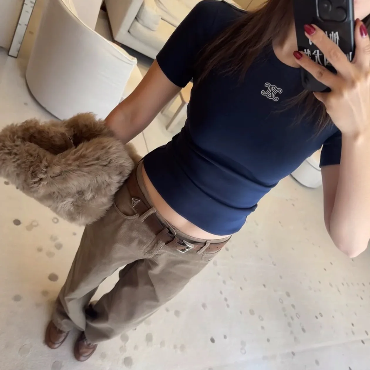 Футболки Мужские Celine 11918542