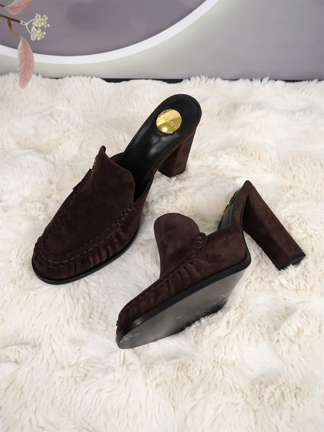 Мюли И Сабо Женские Saint Laurent 18449698