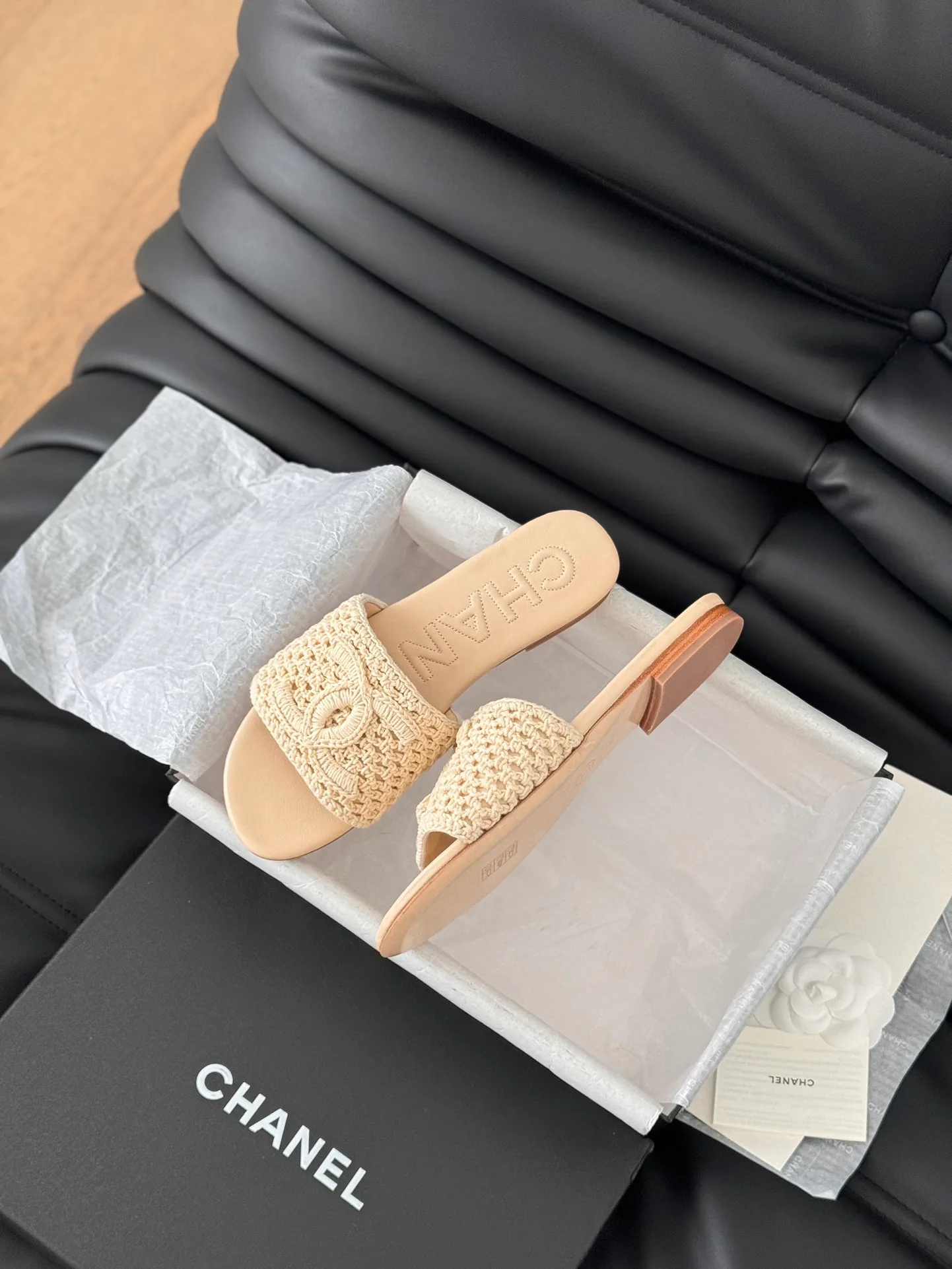 Шлепанцы Женские Chanel 11498148
