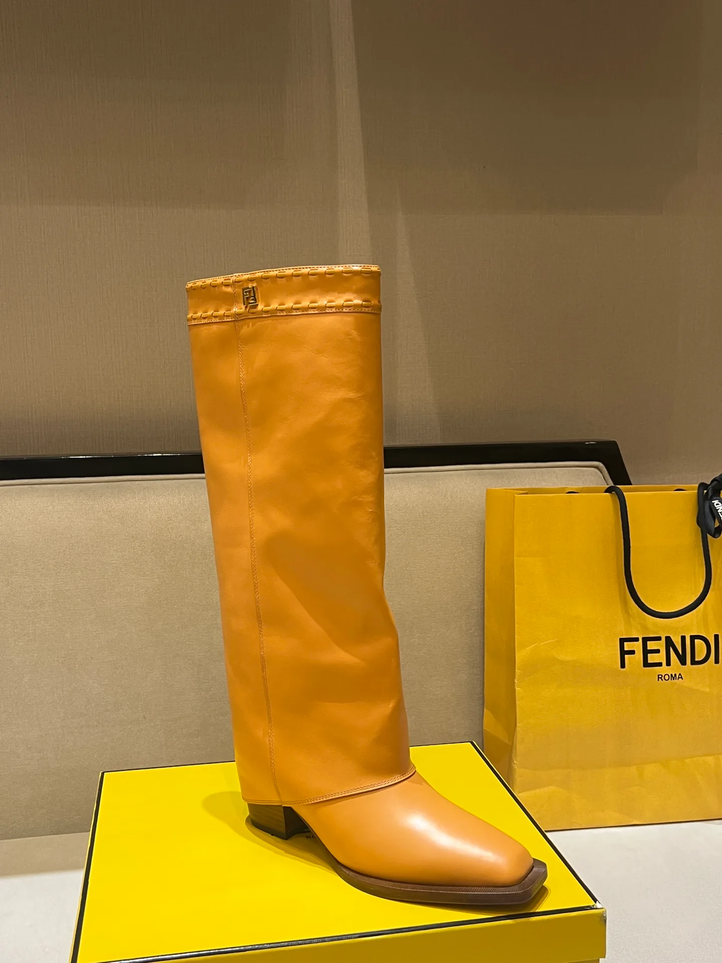 Сапоги Женские Fendi 1408651