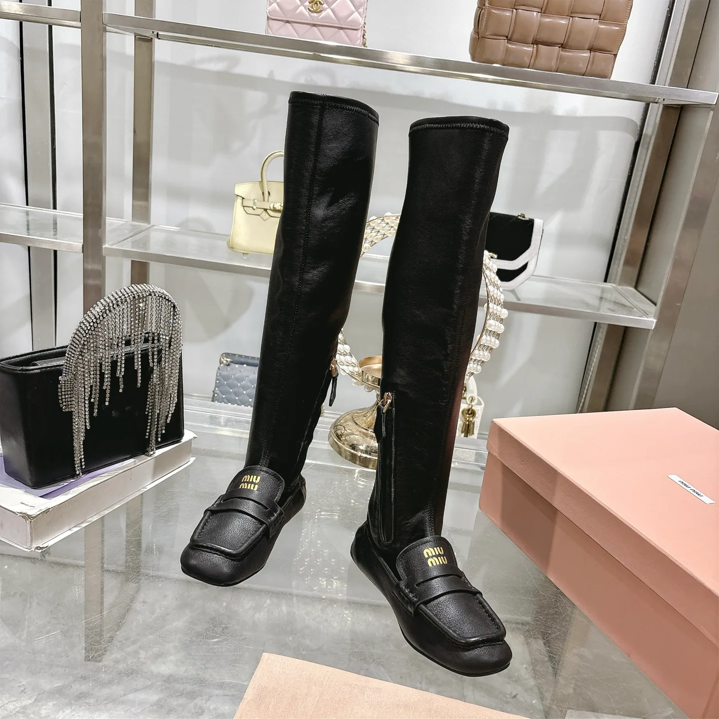 Сапоги Женские Miu Miu 347867