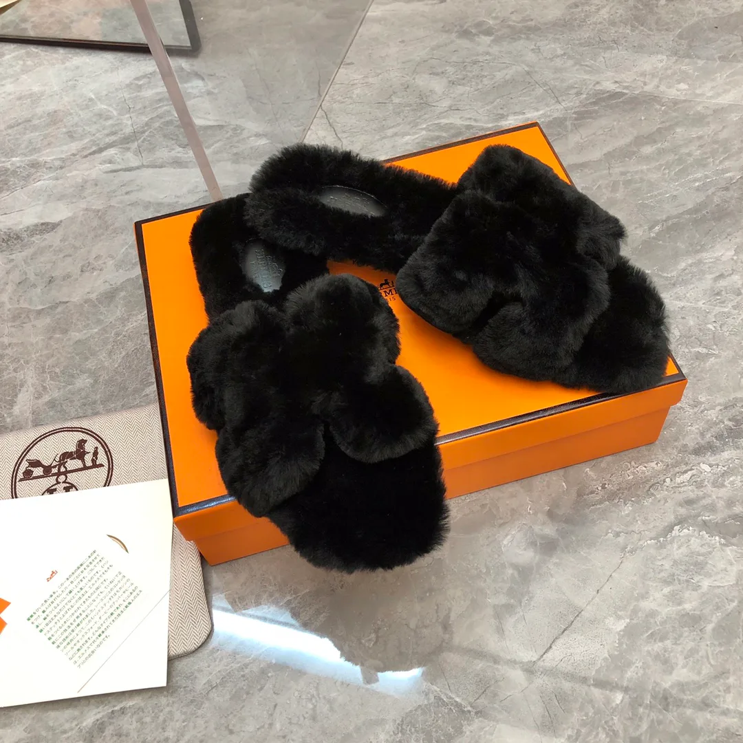 Тапочки Женские Hermes 65386