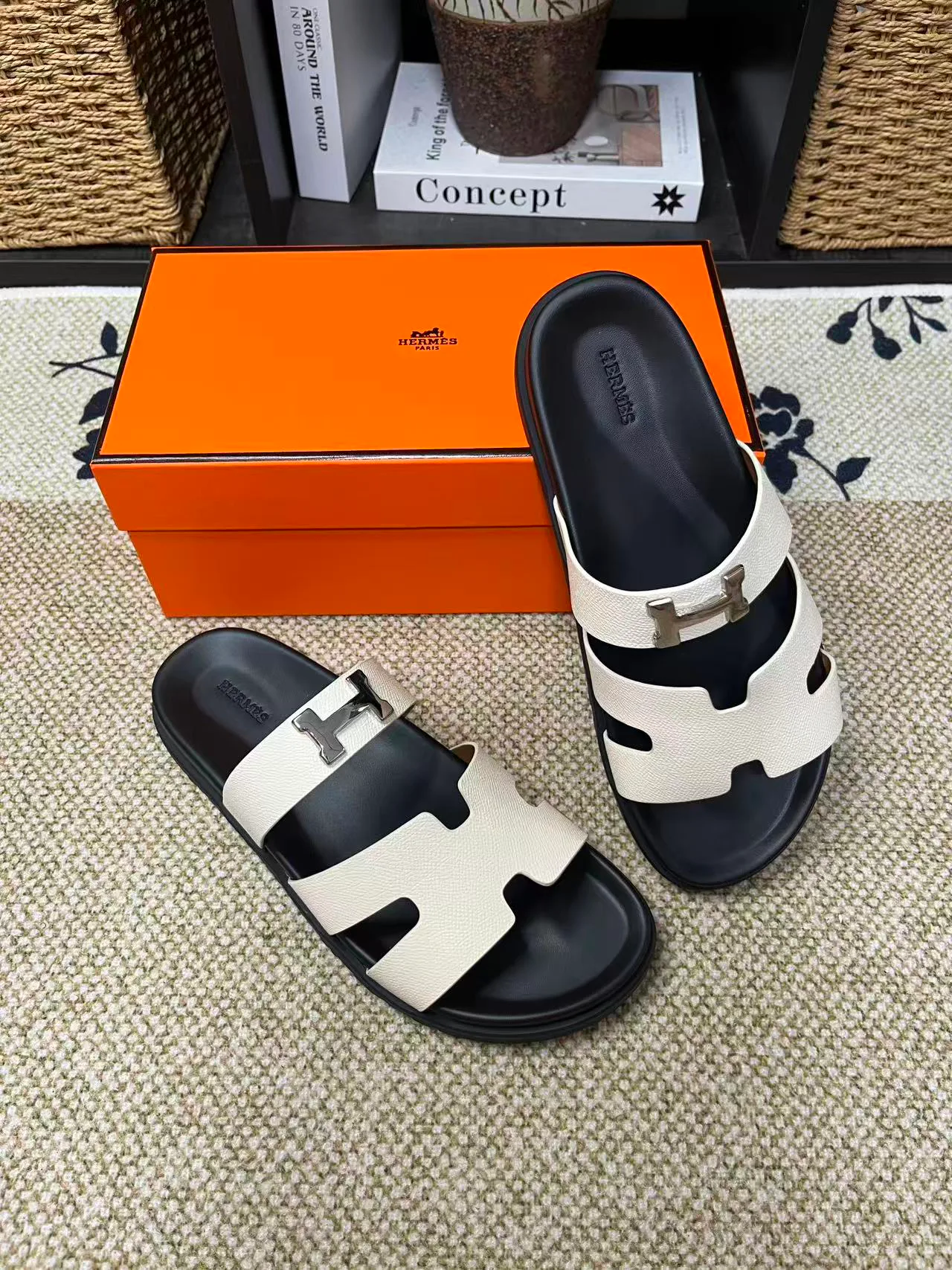 Шлепанцы Женские Hermes 991608