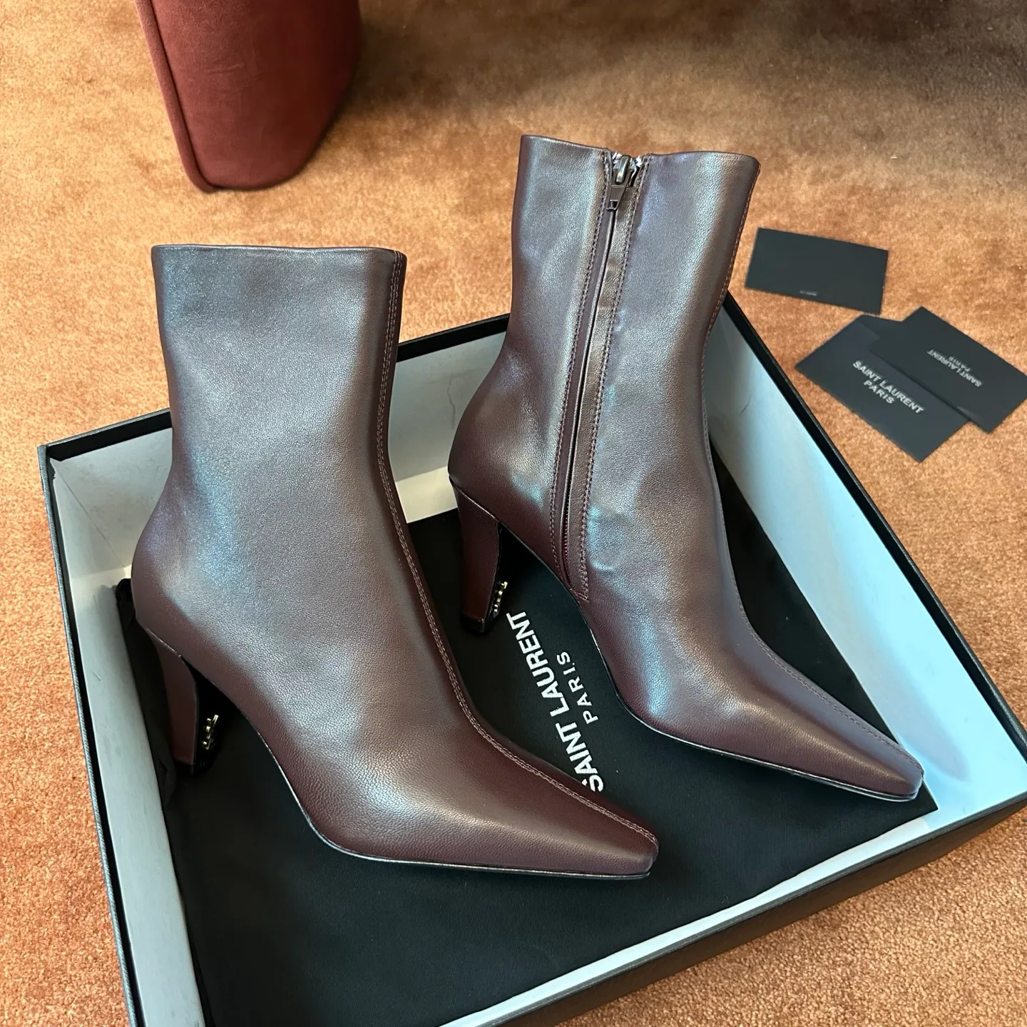 Ботильоны Женские Saint Laurent 158214