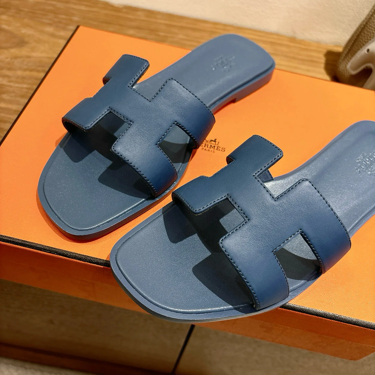 Шлепанцы Женские Hermes 396987