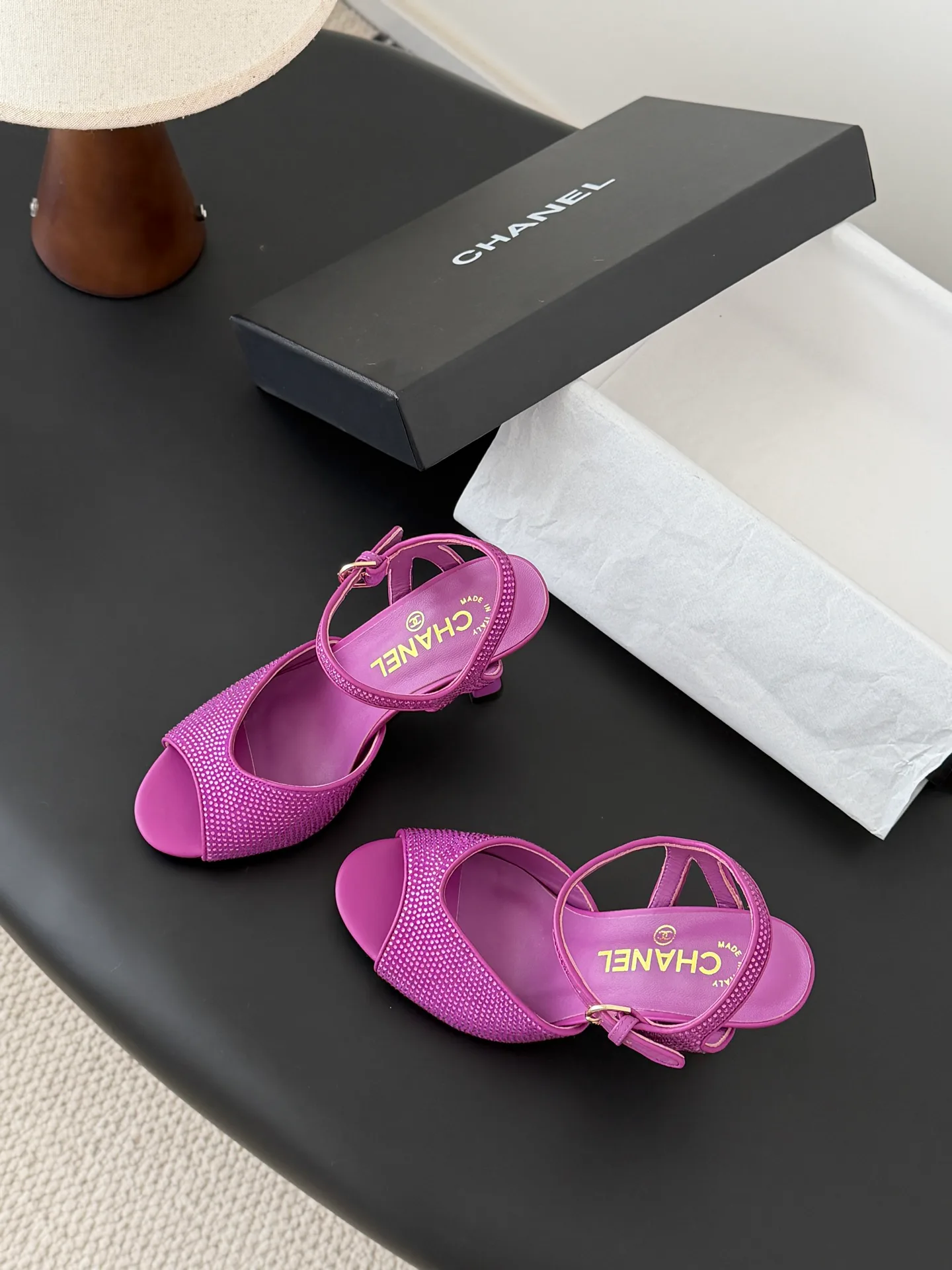 Босоножки Женские Chanel 1225464