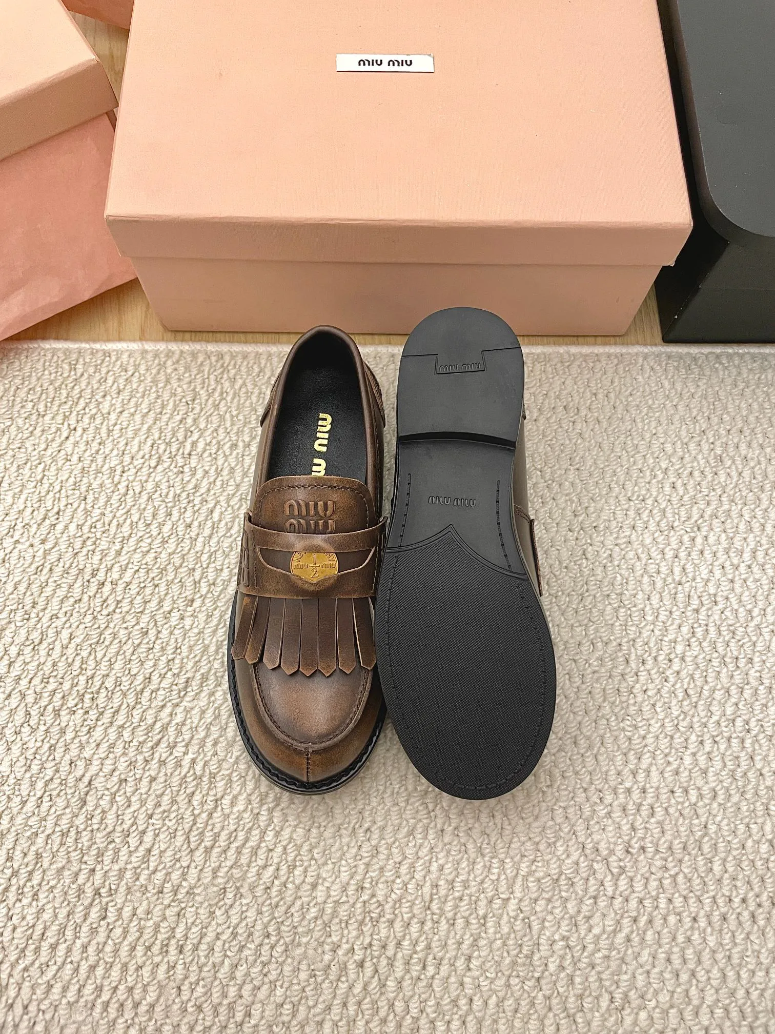 Лоферы И Мокасины Женские Miu Miu 18459398