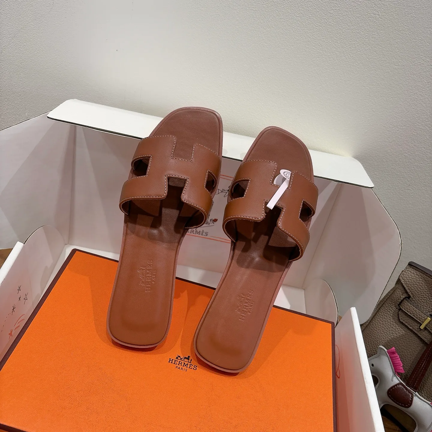 Шлепанцы Женские Hermes 873870