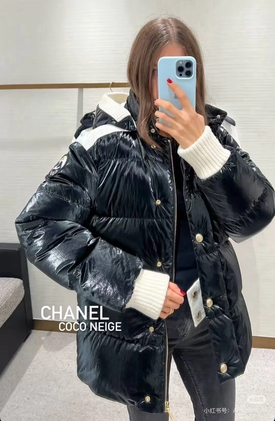 Куртки И Пуховики Женские Chanel 5258763