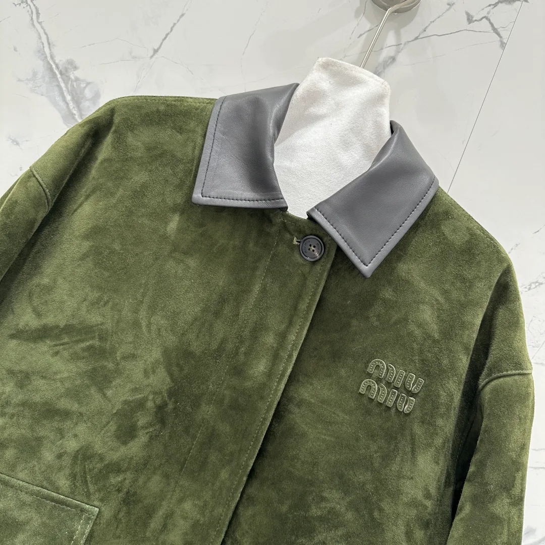 Кожаные Куртки И Дублёнки Женские Miu Miu 10387473