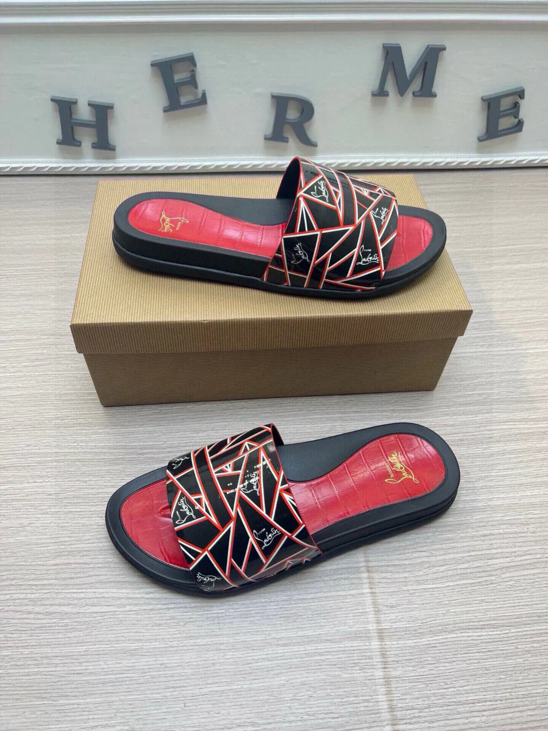 Шлепанцы Мужские Christian Louboutin 65757