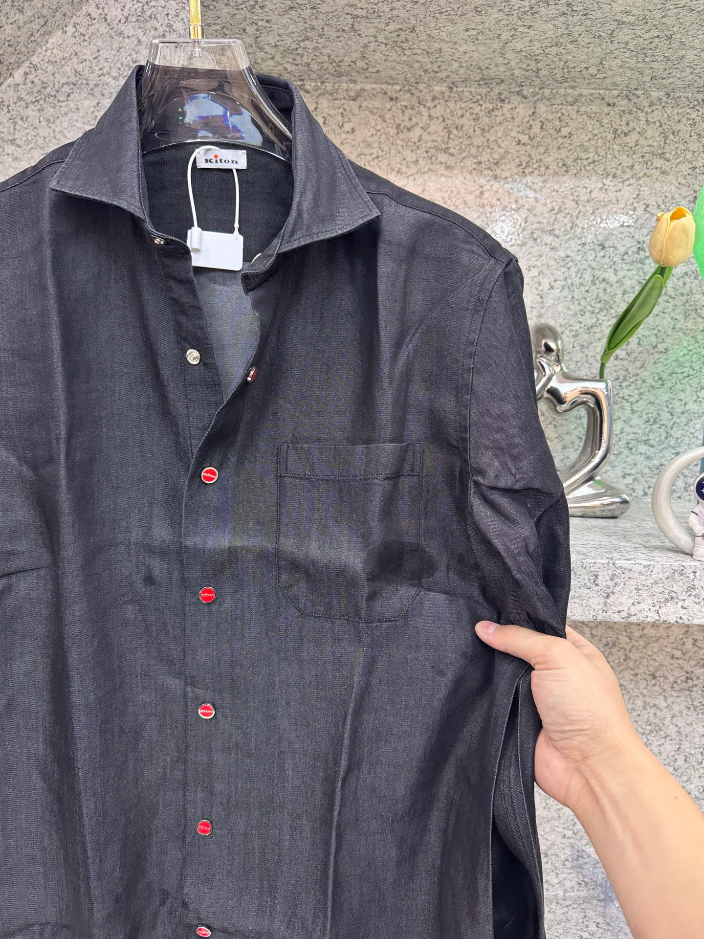Рубашки Мужские Kiton 1566644