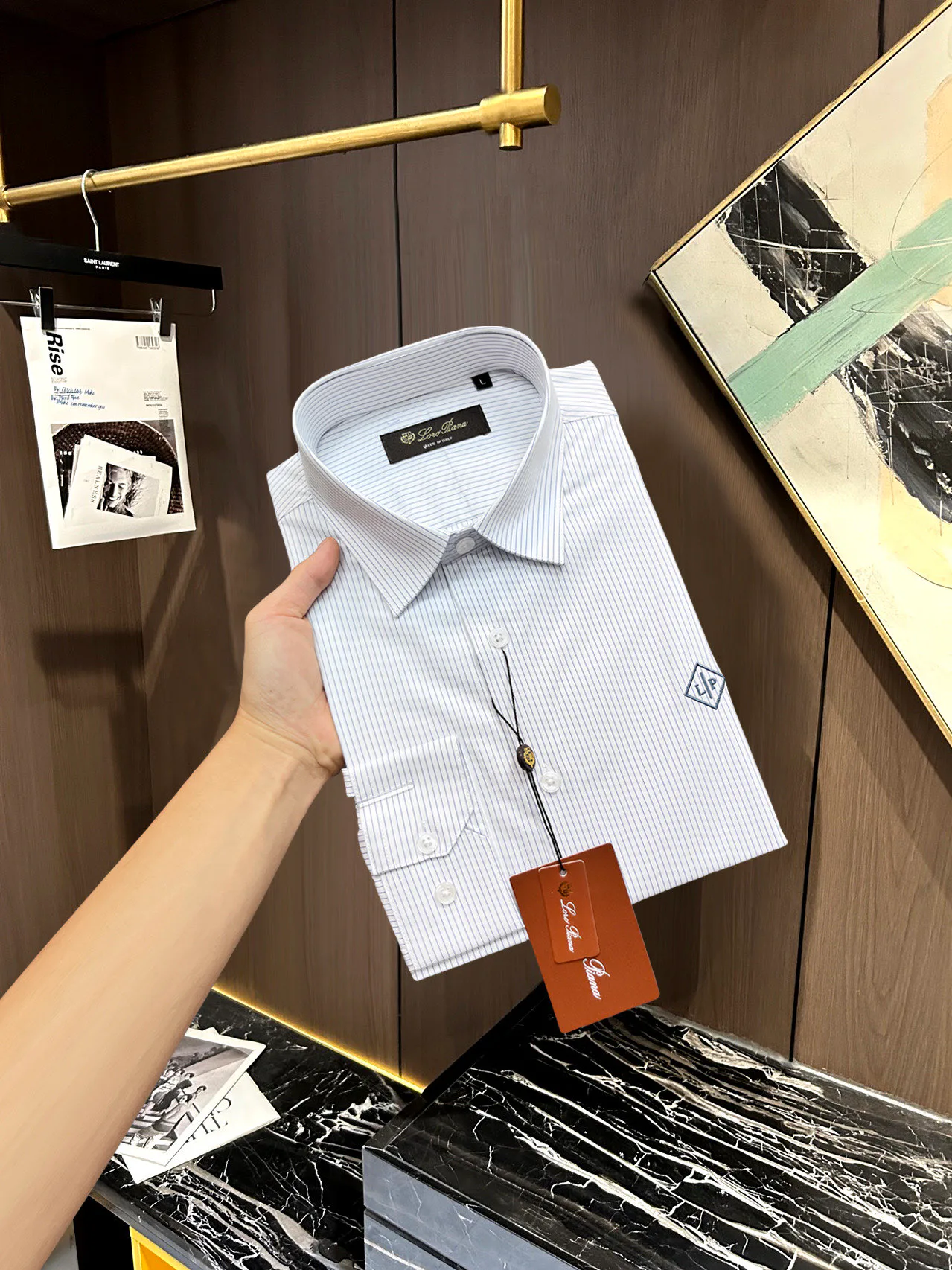 Рубашки Мужские Zegna 11632588