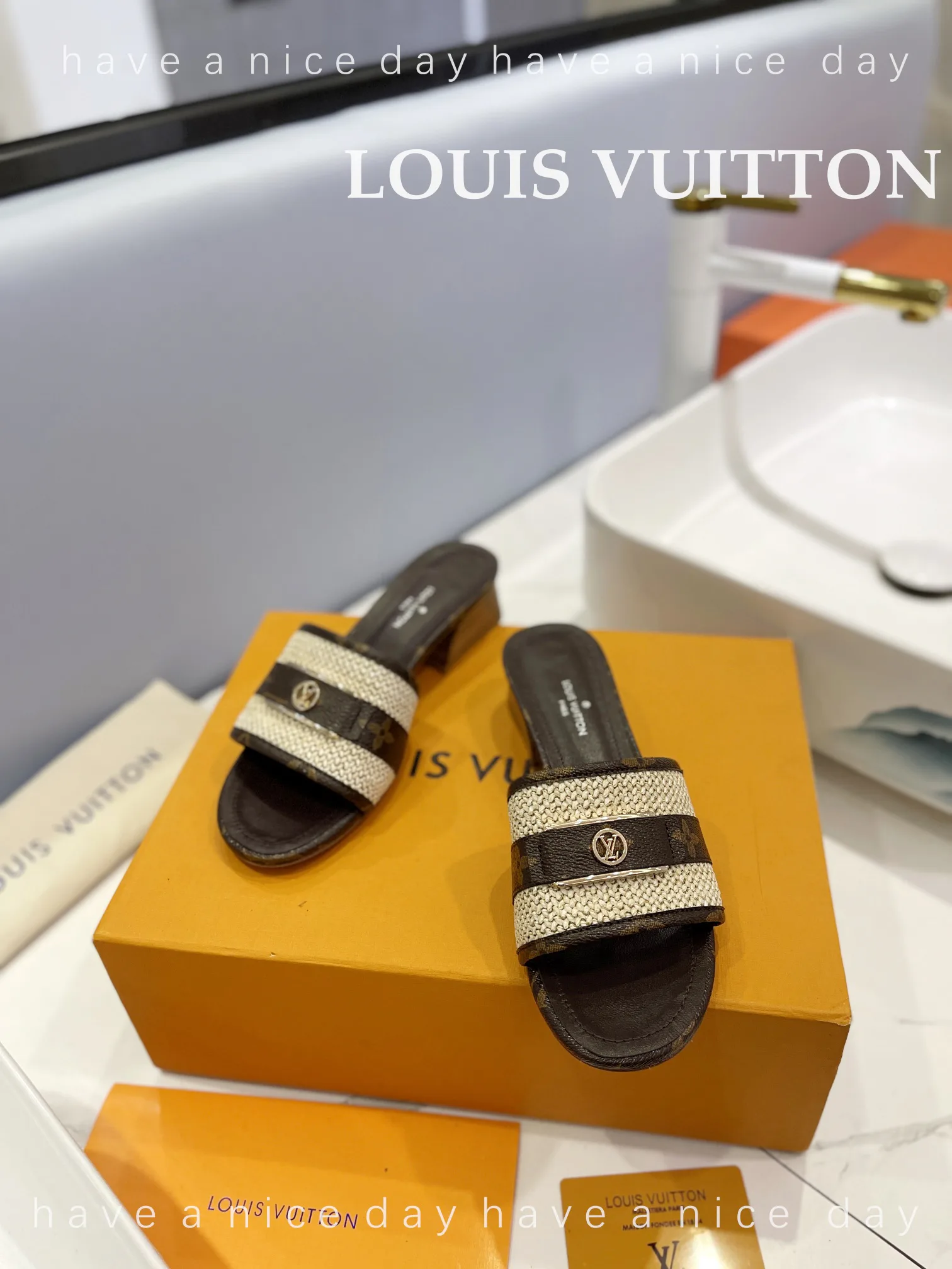 Сандалии Женские Louis Vuitton 9623587