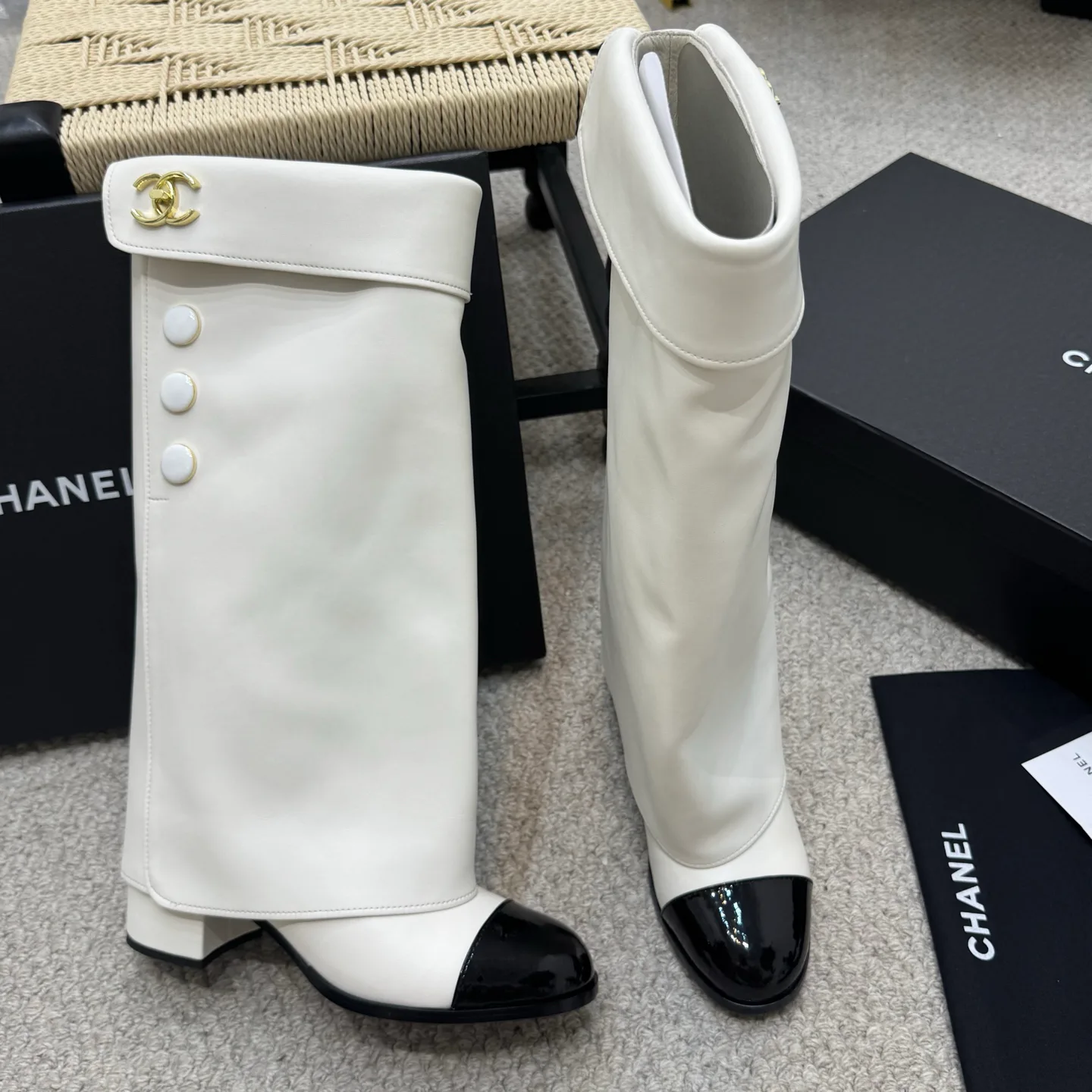 Сапоги Женские Chanel 204665