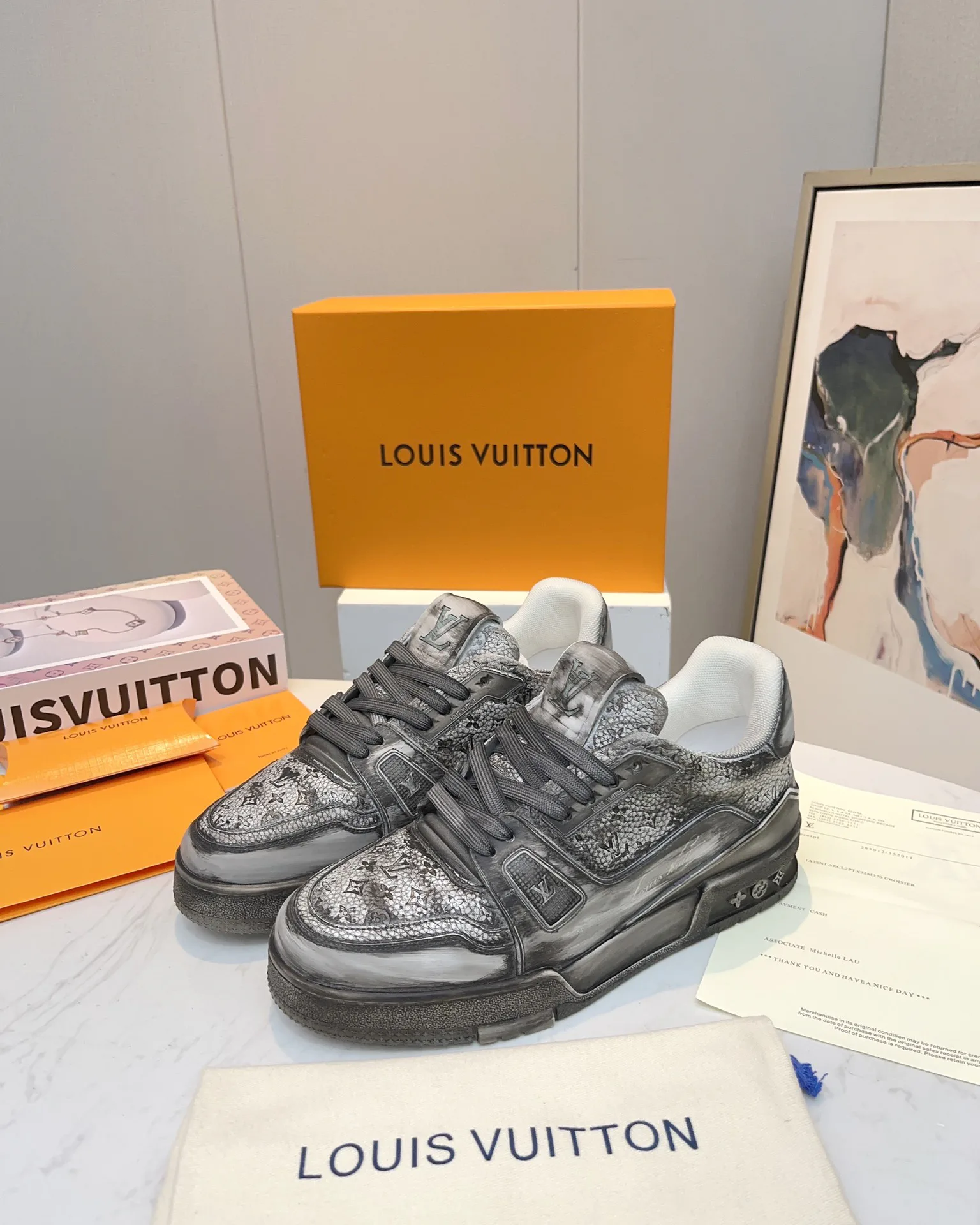 Кроссовки Женские Louis Vuitton 11778700