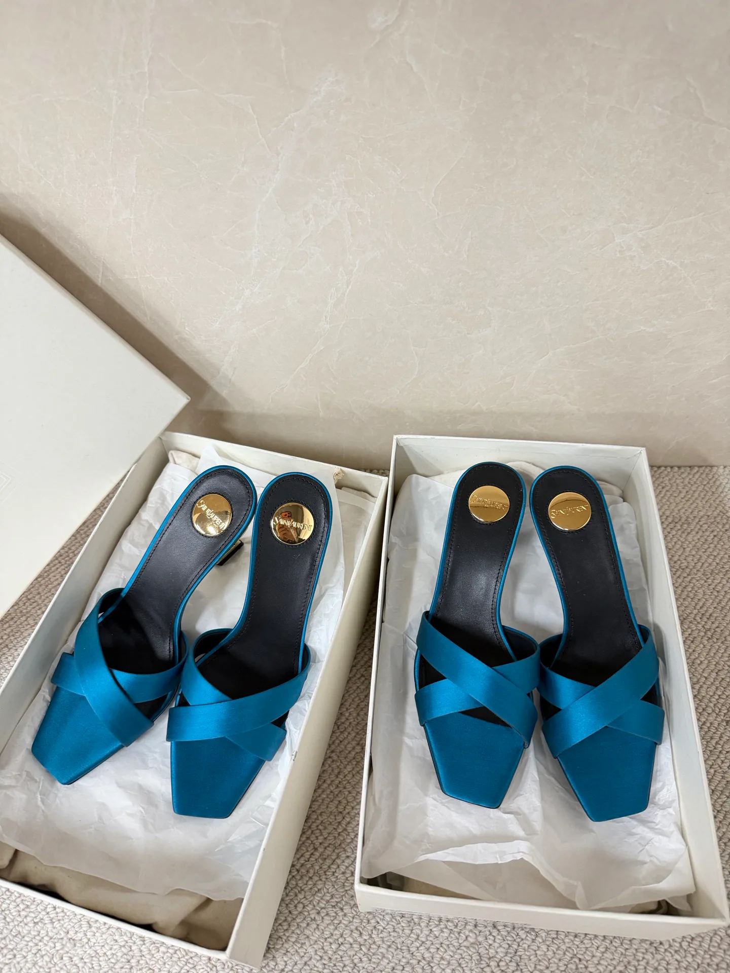 Босоножки Женские Saint Laurent 1703802