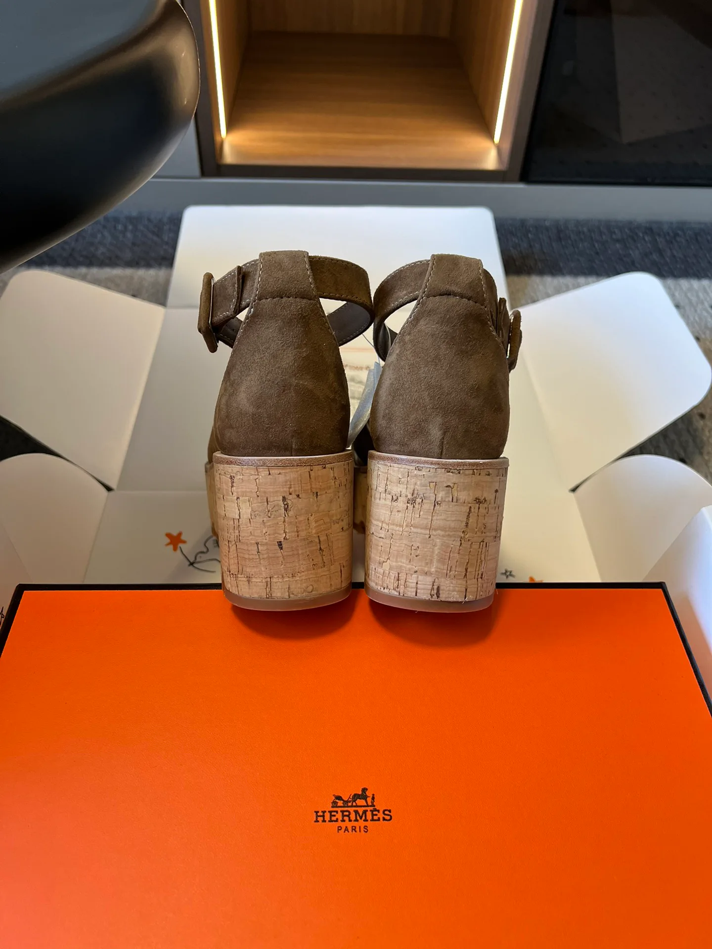 Босоножки Женские Hermes 12257355