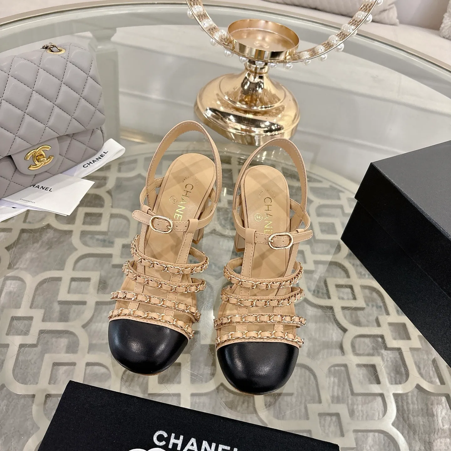 Сандалии Женские Chanel 1529128