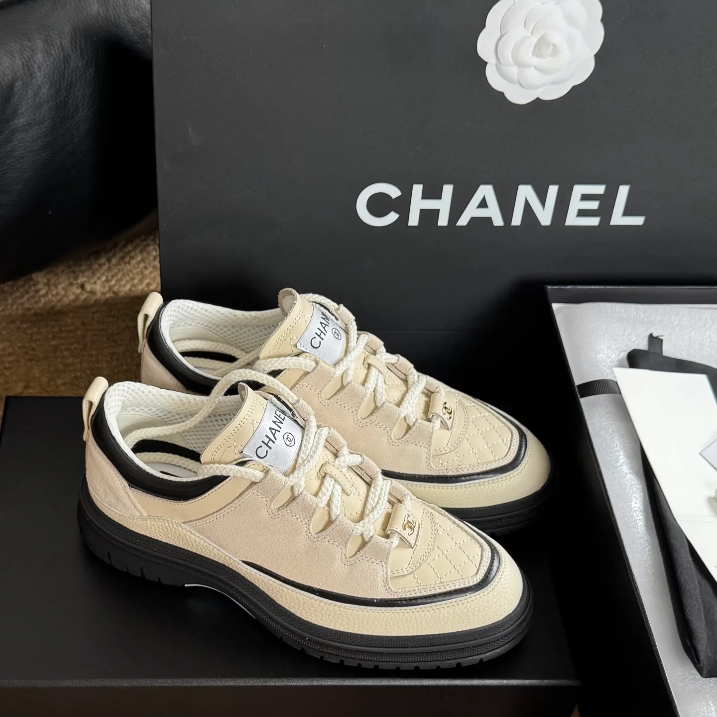 Кроссовки Женские Chanel 137732