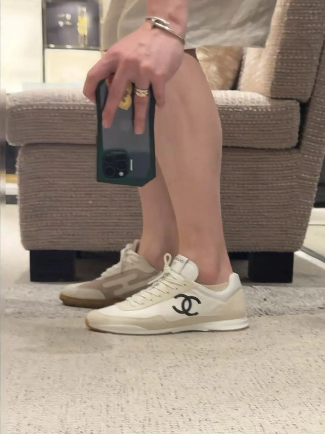 Кроссовки Женские Chanel 12789331