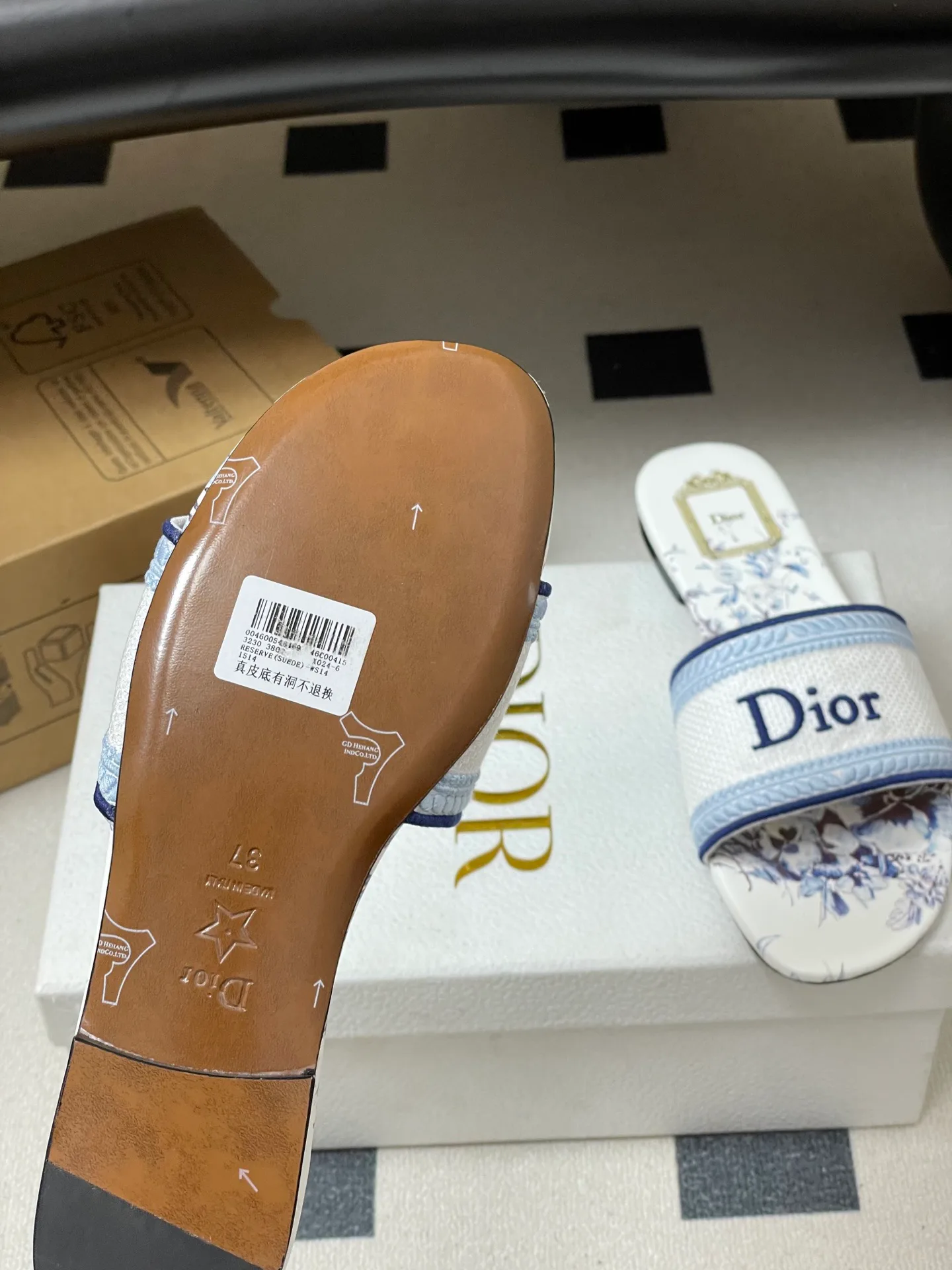 Шлепанцы Женские Christian Dior 11658812