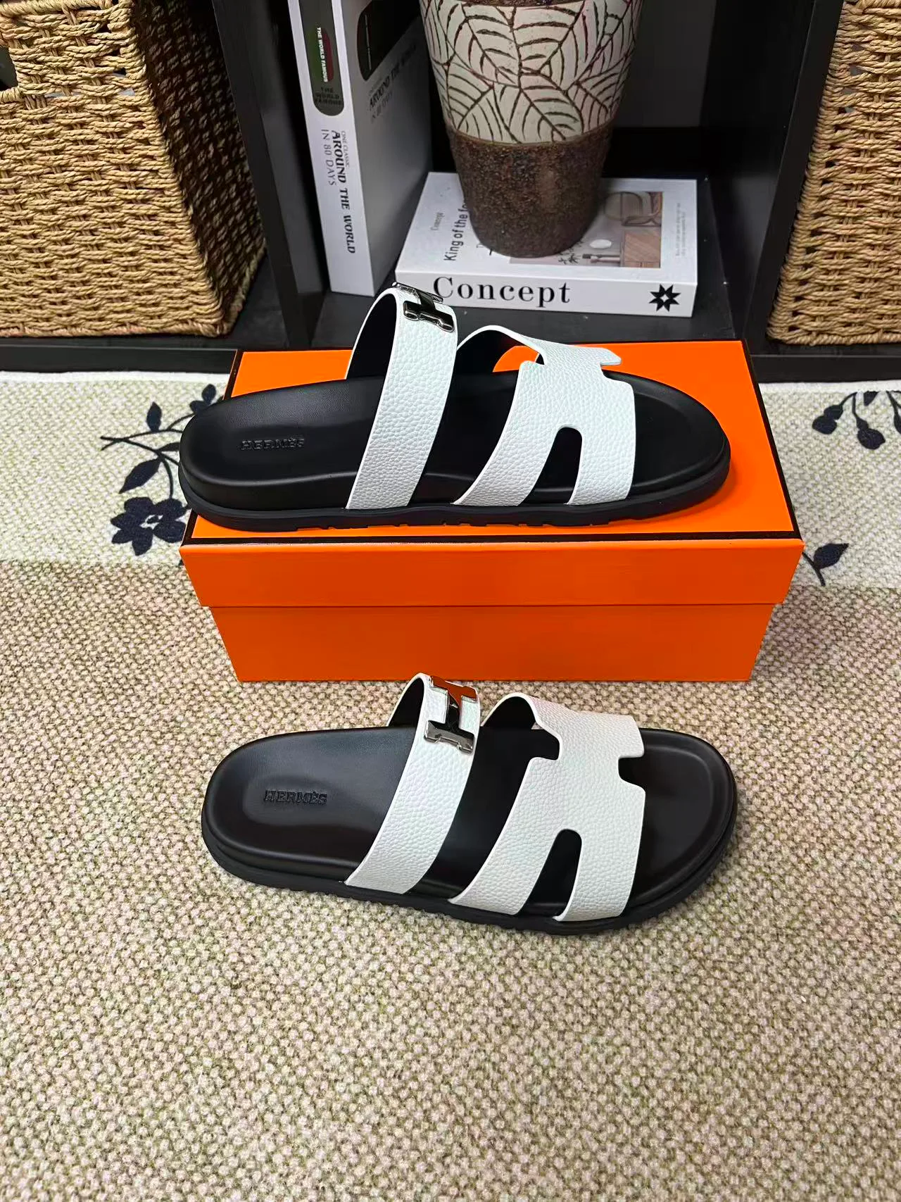 Шлепанцы Женские Hermes 991611