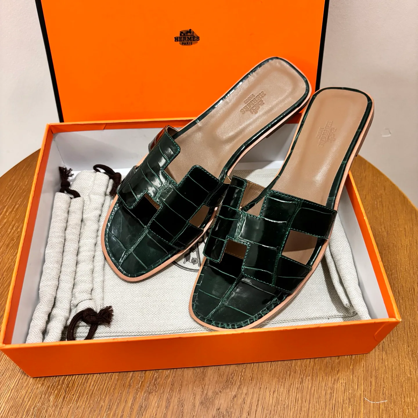 Шлепанцы Женские Hermes 4504001